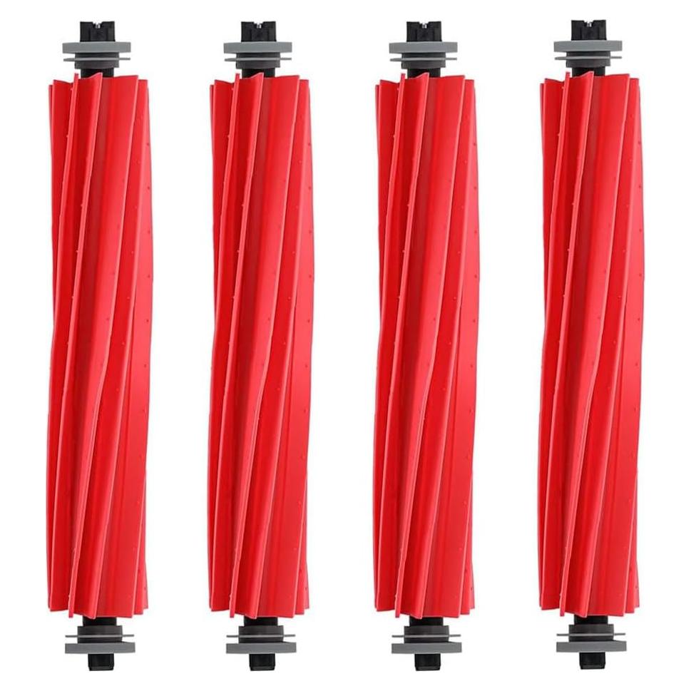 Paquete de 4 Cepillos de Repuesto Chrostion para Roborock Q7 y S7