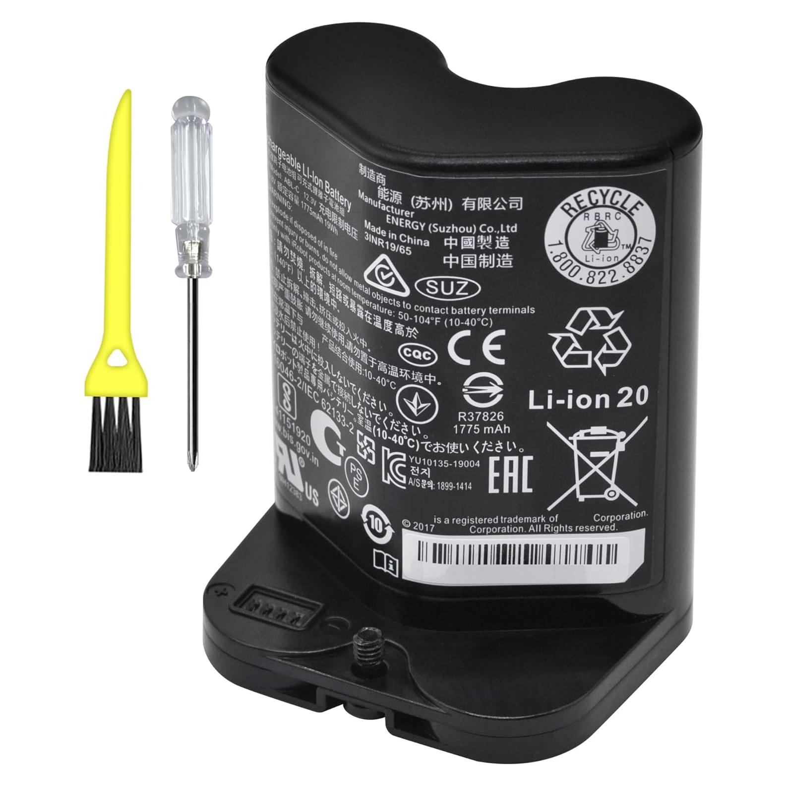 Batería de Litio-Ion ABL-C para iRobot Braava Jet M6 10.8V