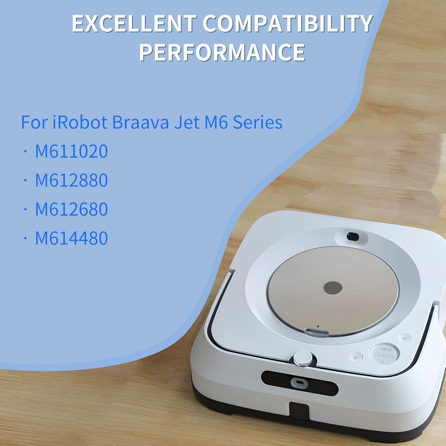 Batería de Litio-Ion ABL-C para iRobot Braava Jet M6 10.8V