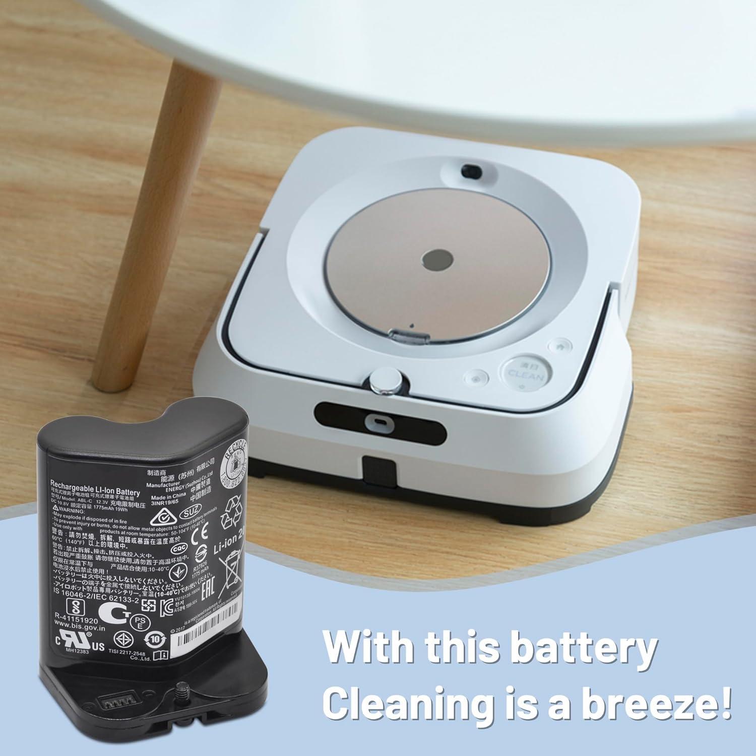 Batería de Litio-Ion ABL-C para iRobot Braava Jet M6 10.8V