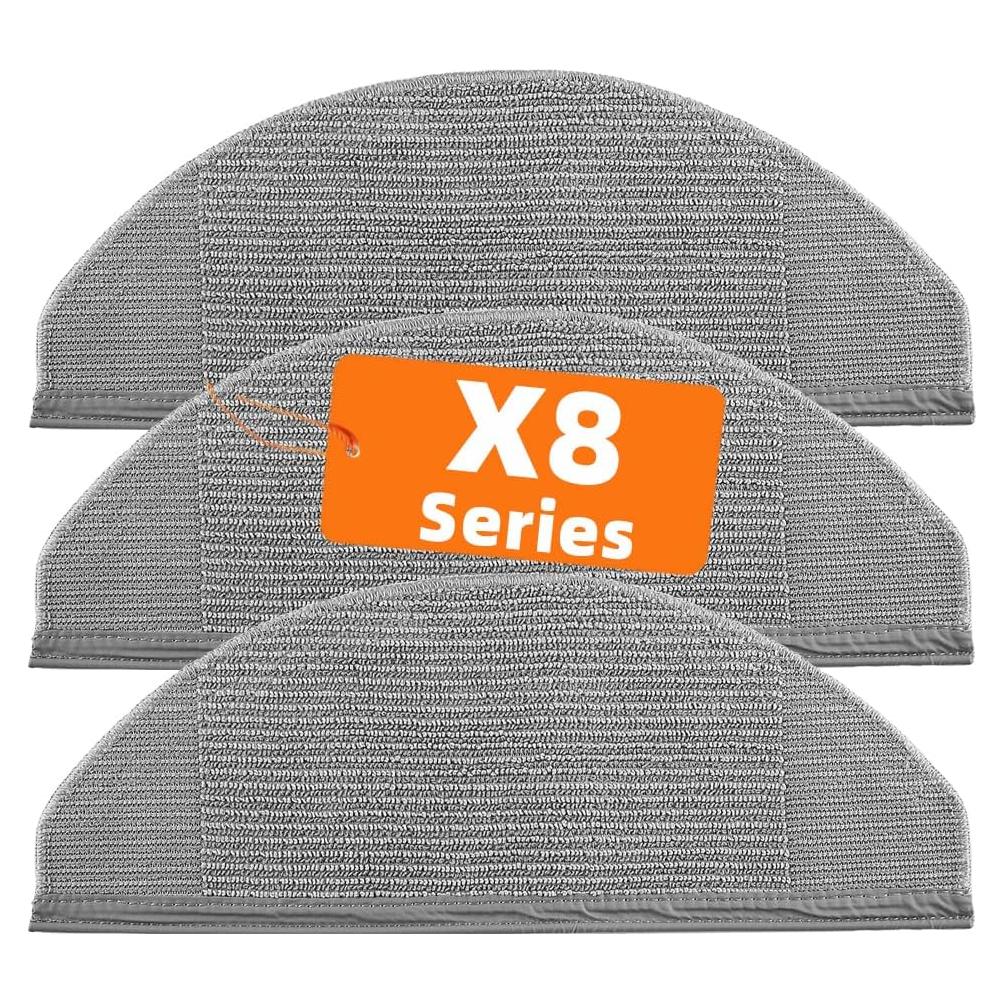 Pañuelos de limpieza BBT para Eufy RoboVac X8 - Paquete de 3