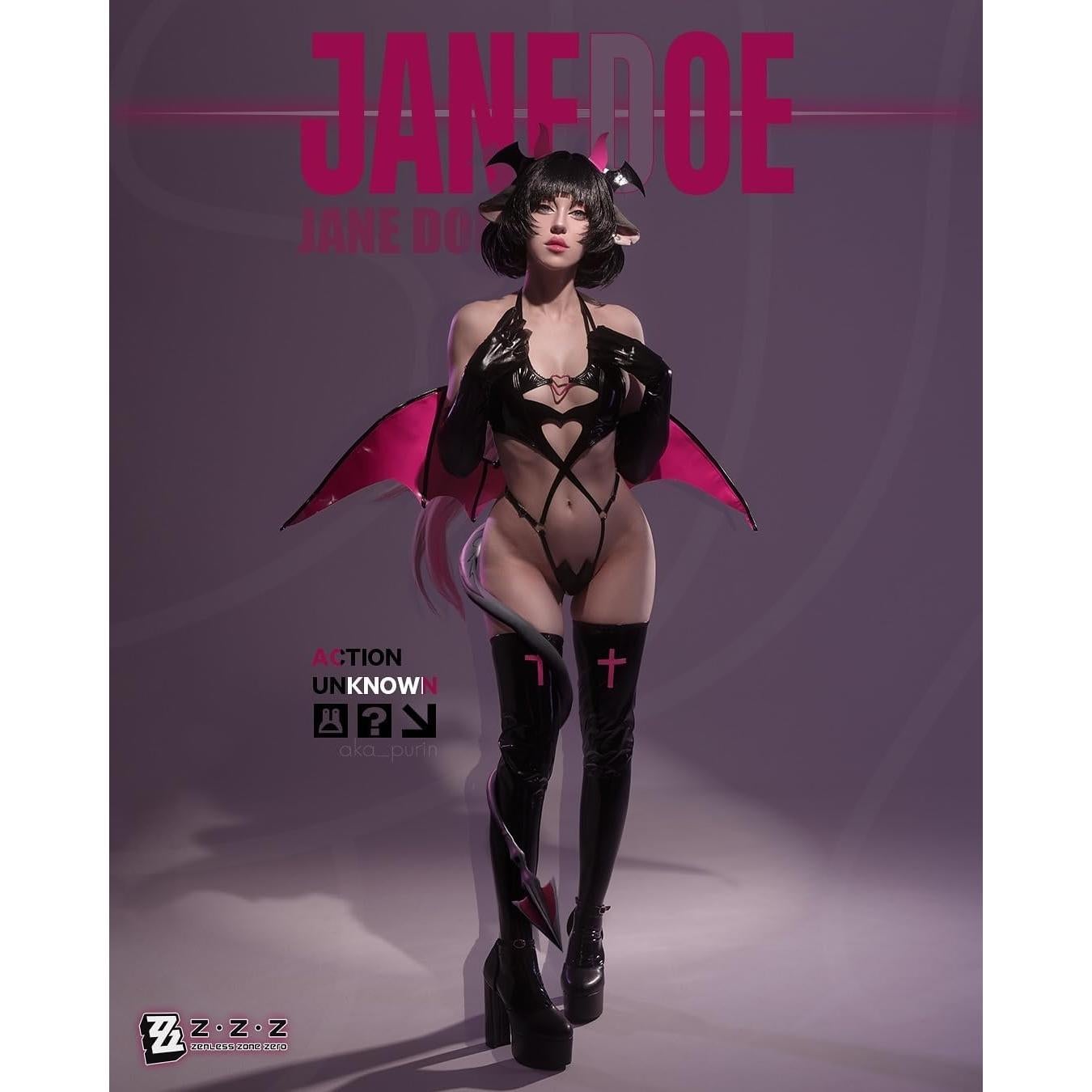 Disfraz Succubus Premium KORURACLUB Lencería Negra