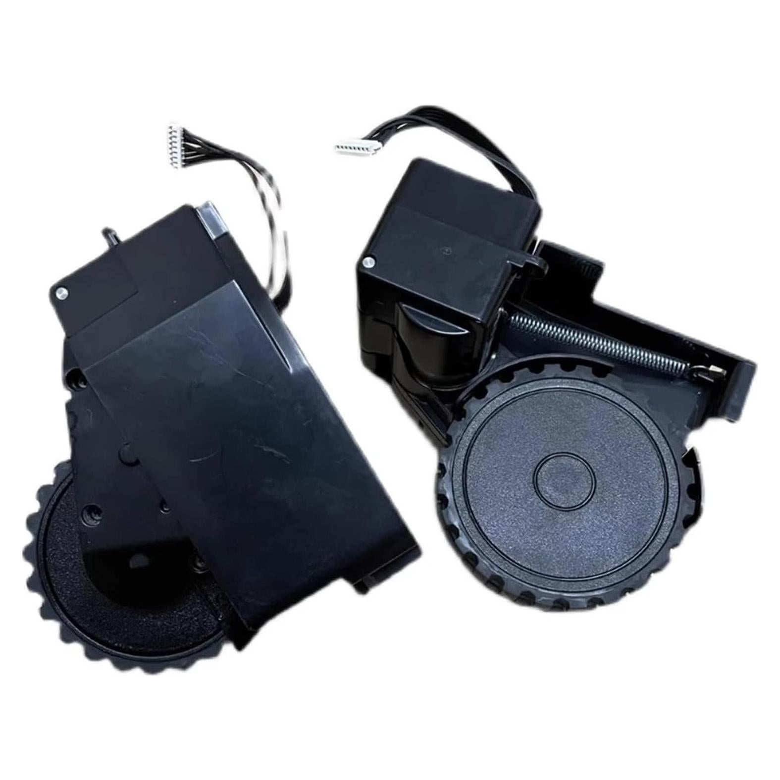 Robot Vacuum Cleaner Wheel Assembly ，Compatible for Proscenic， M7 Pro M7 Max Robotic Vacuum Cleaner Parts Wheel Motor Replacement Accessories Wheel, Robot Vacuum Cleaner Wheel(L and R Wheel)