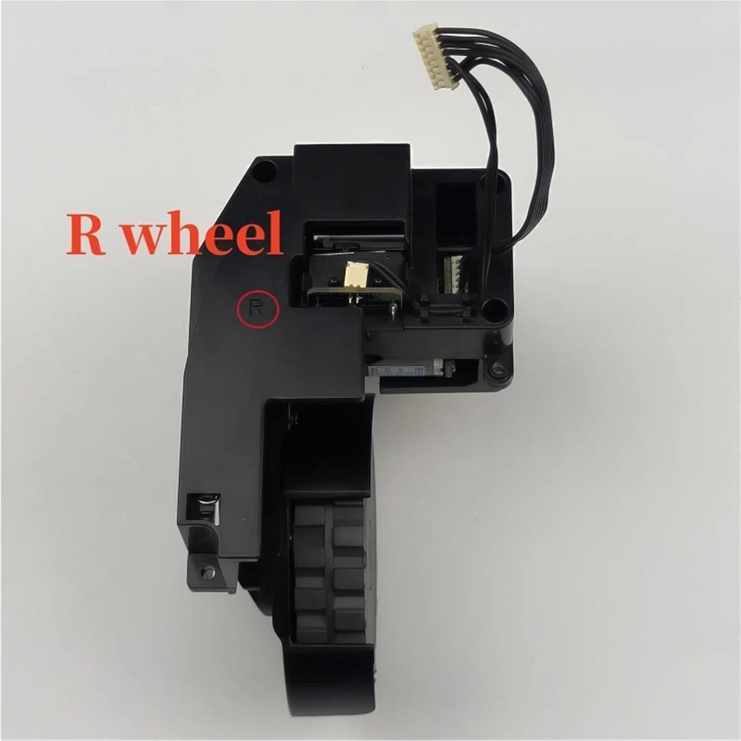 Robot Vacuum Cleaner Wheel Assembly ，Compatible for Proscenic， M7 Pro M7 Max Robotic Vacuum Cleaner Parts Wheel Motor Replacement Accessories Wheel, Robot Vacuum Cleaner Wheel(L and R Wheel)