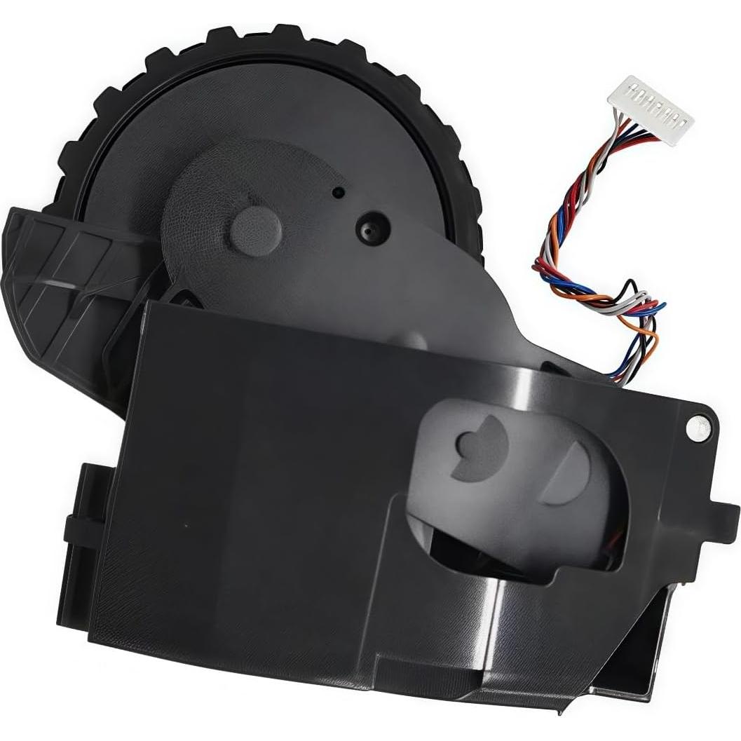 S6 T6 Traveling Wheel Module Right and Left Wheel Compatible with Roborock Robot Vacuum Cleaner S60 S61 S65 T60 T61 T65 P5 Svacuum Cleaner Pare Parts(Black Left and Right Wheels)