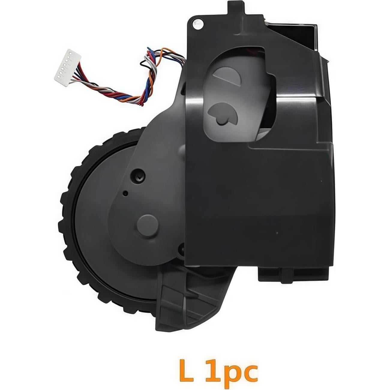 S6 T6 Traveling Wheel Module Right and Left Wheel Compatible with Roborock Robot Vacuum Cleaner S60 S61 S65 T60 T61 T65 P5 Svacuum Cleaner Pare Parts(Black Left and Right Wheels)
