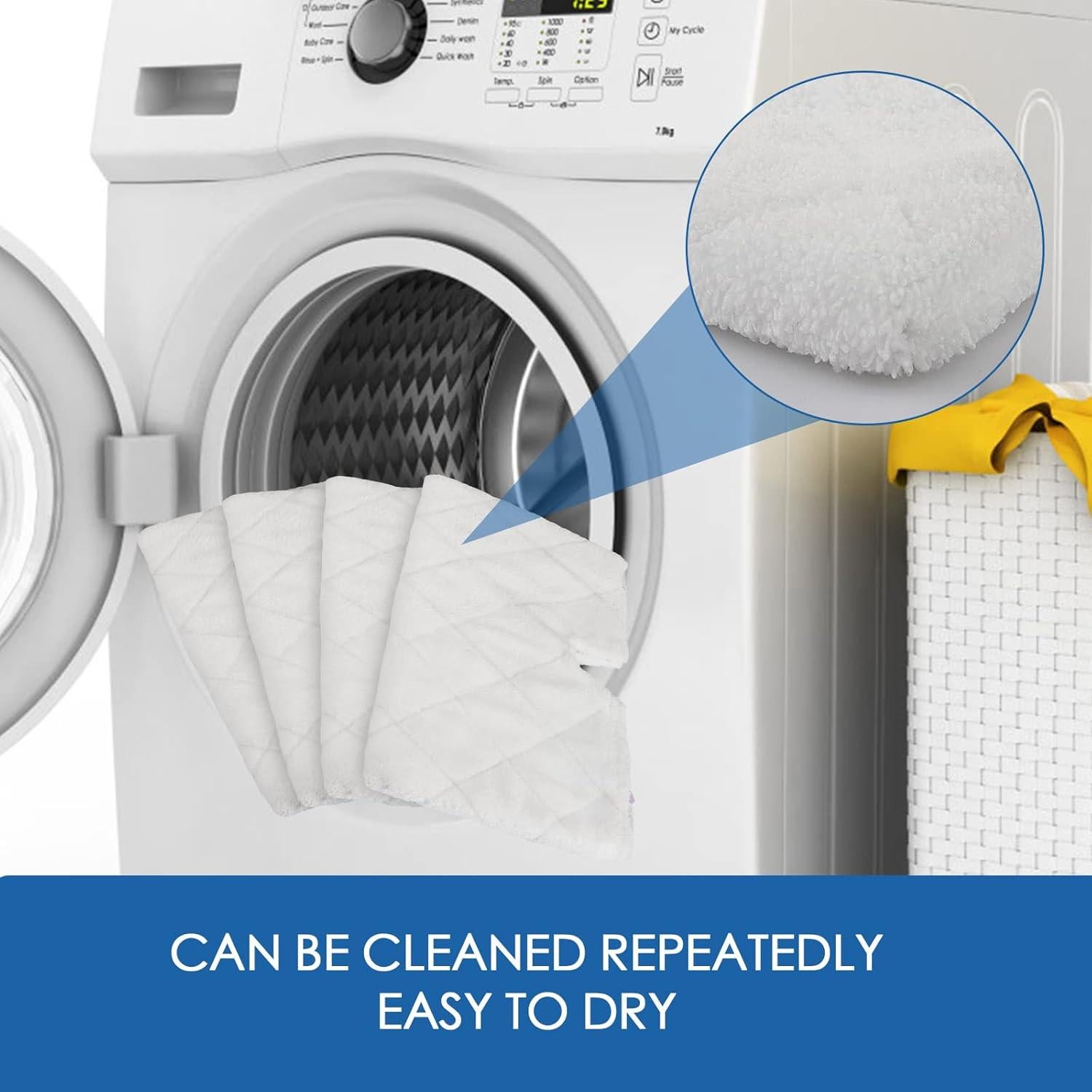 Almohadillas de Microfibra para Mopas Shark S3500 - Paquete de 4