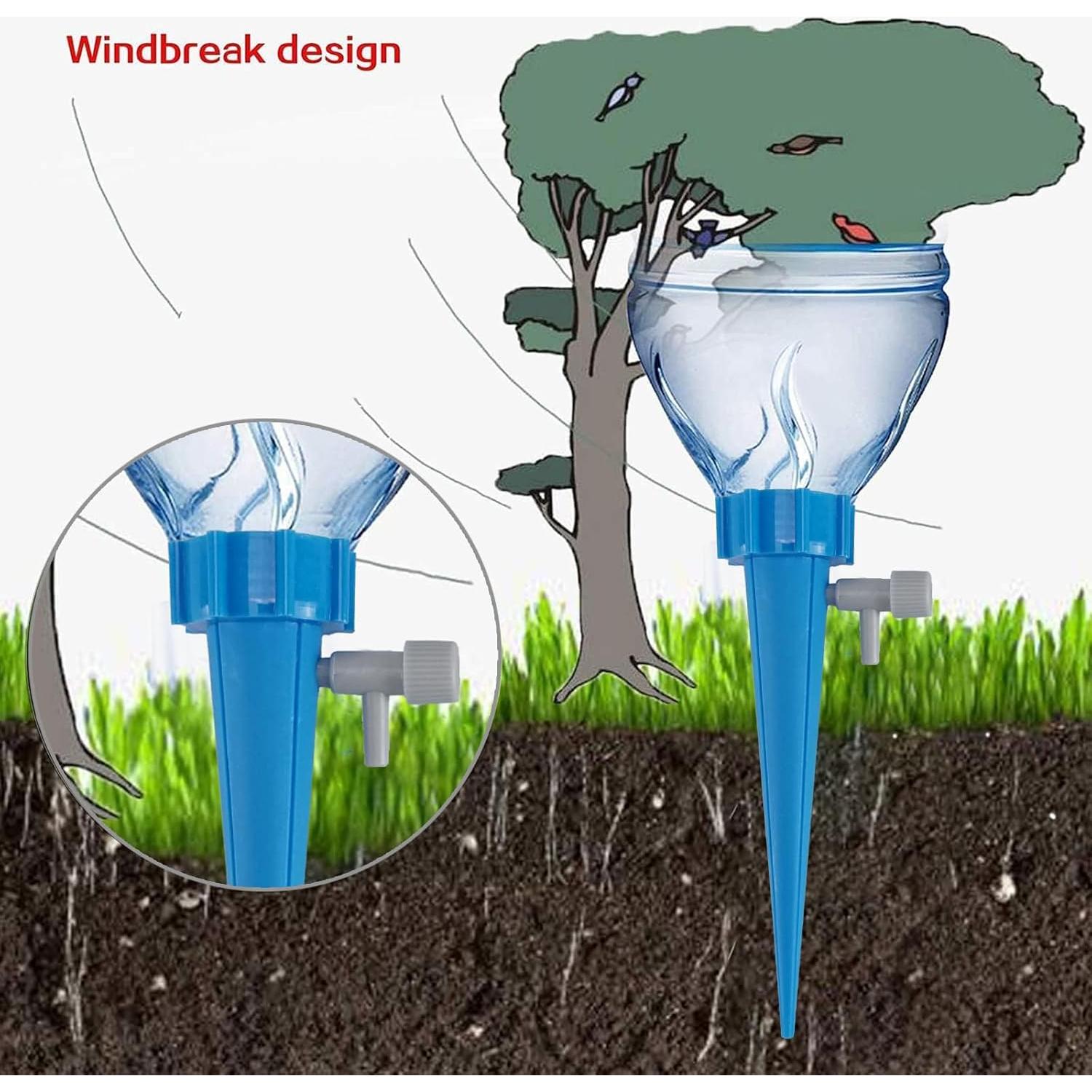 Paquete de 24 Picos de Riego Automático LABOTA 15x10 cm