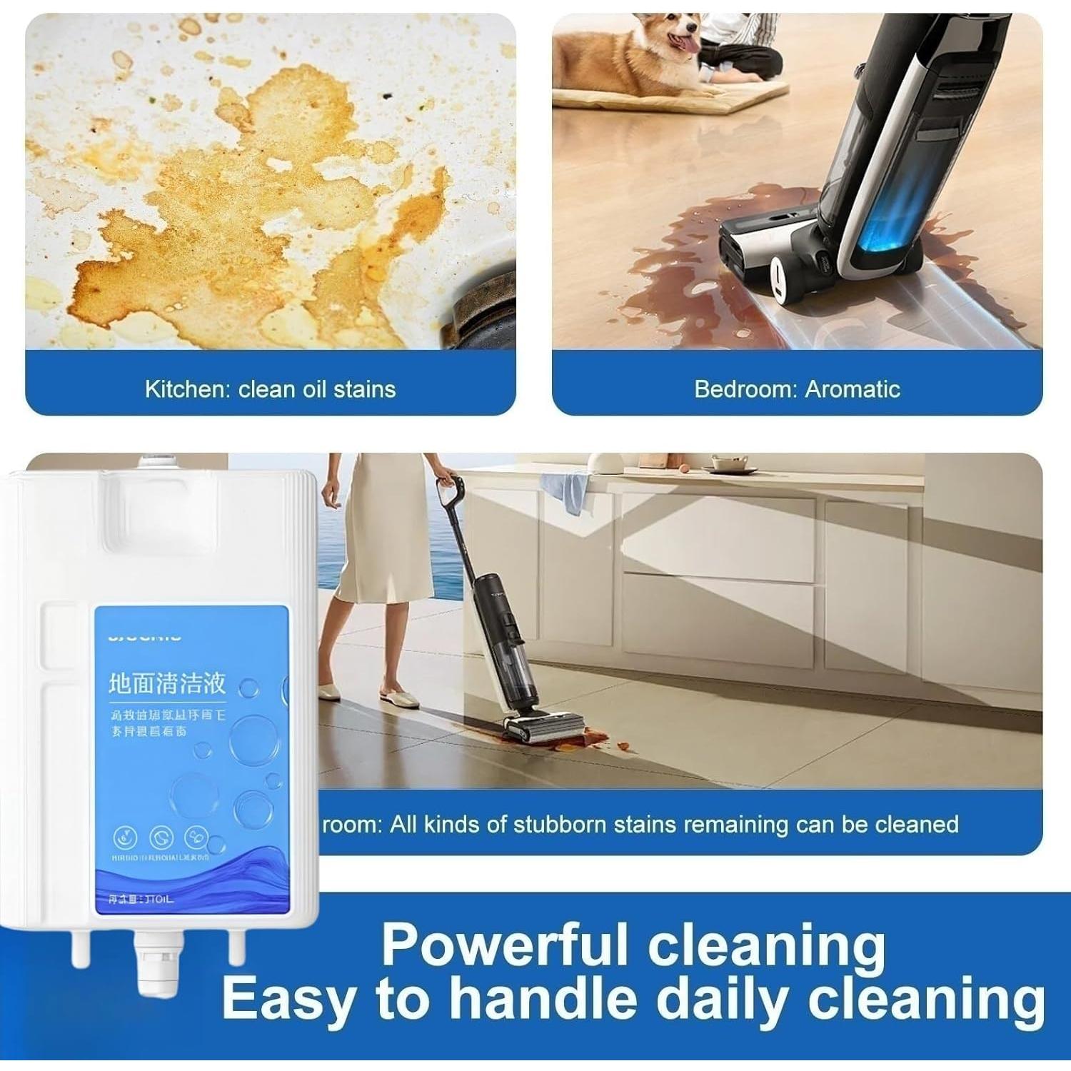 Limpiador de Suelos L30 450ml Haiwenmei para Aspiradoras