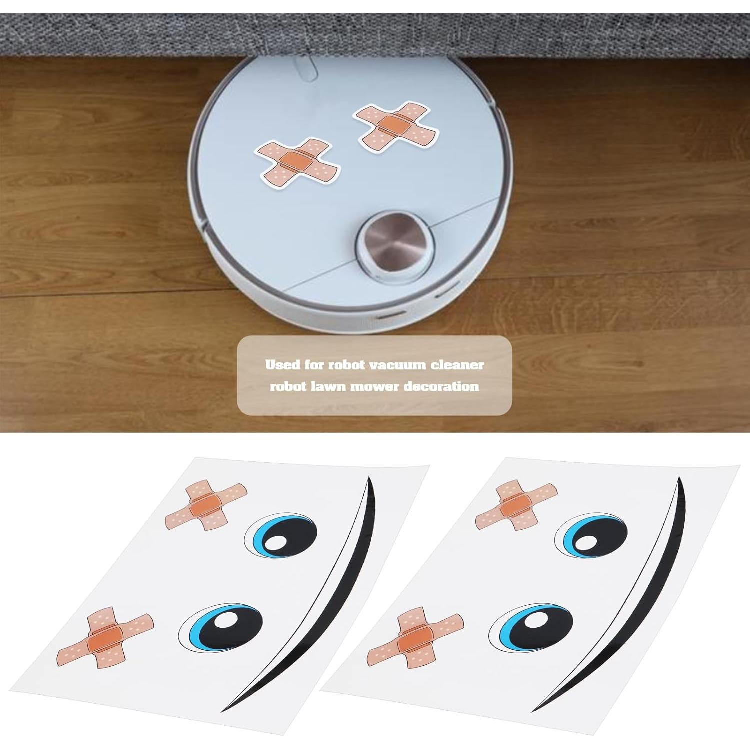 Stickers Decorativos Robot Aspiradora SING F LTD 4 Piezas