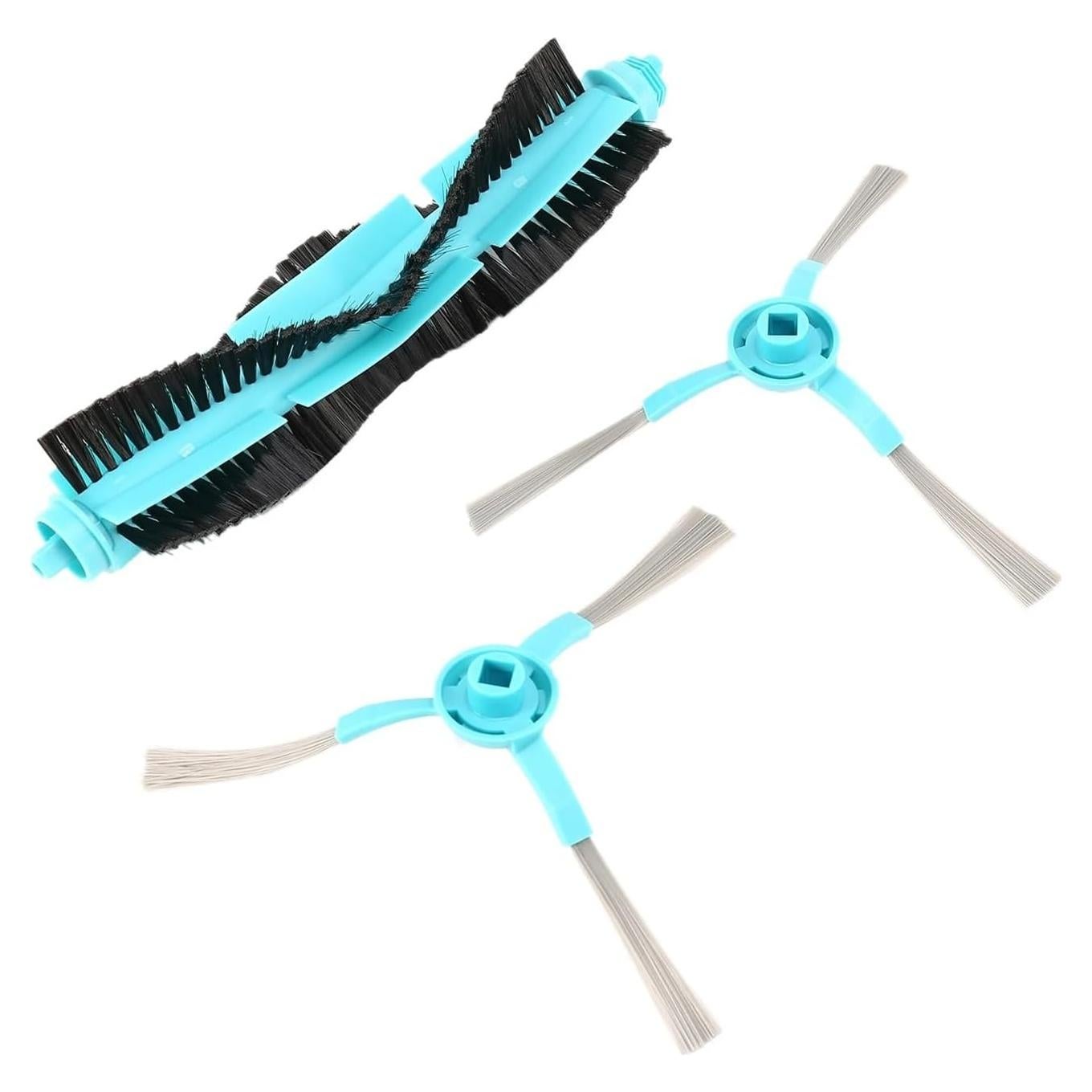 M17K Robot Roller Main Side Brush ，Compatible for Cecotec ，Compatible for Conga ，4090 5090， Robotic Vacuum Cleaner Spare Parts Accessories Brushes