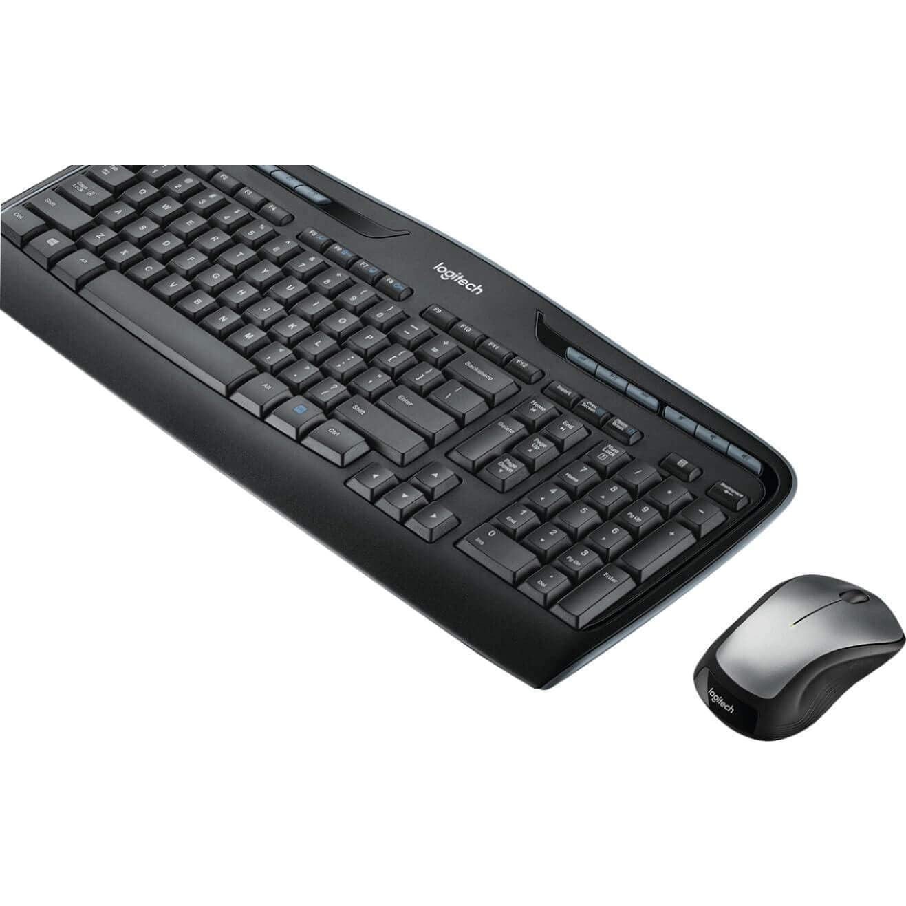 Combo Inalámbrico Teclado y Ratón Logitech MK335 - Negro/Plata