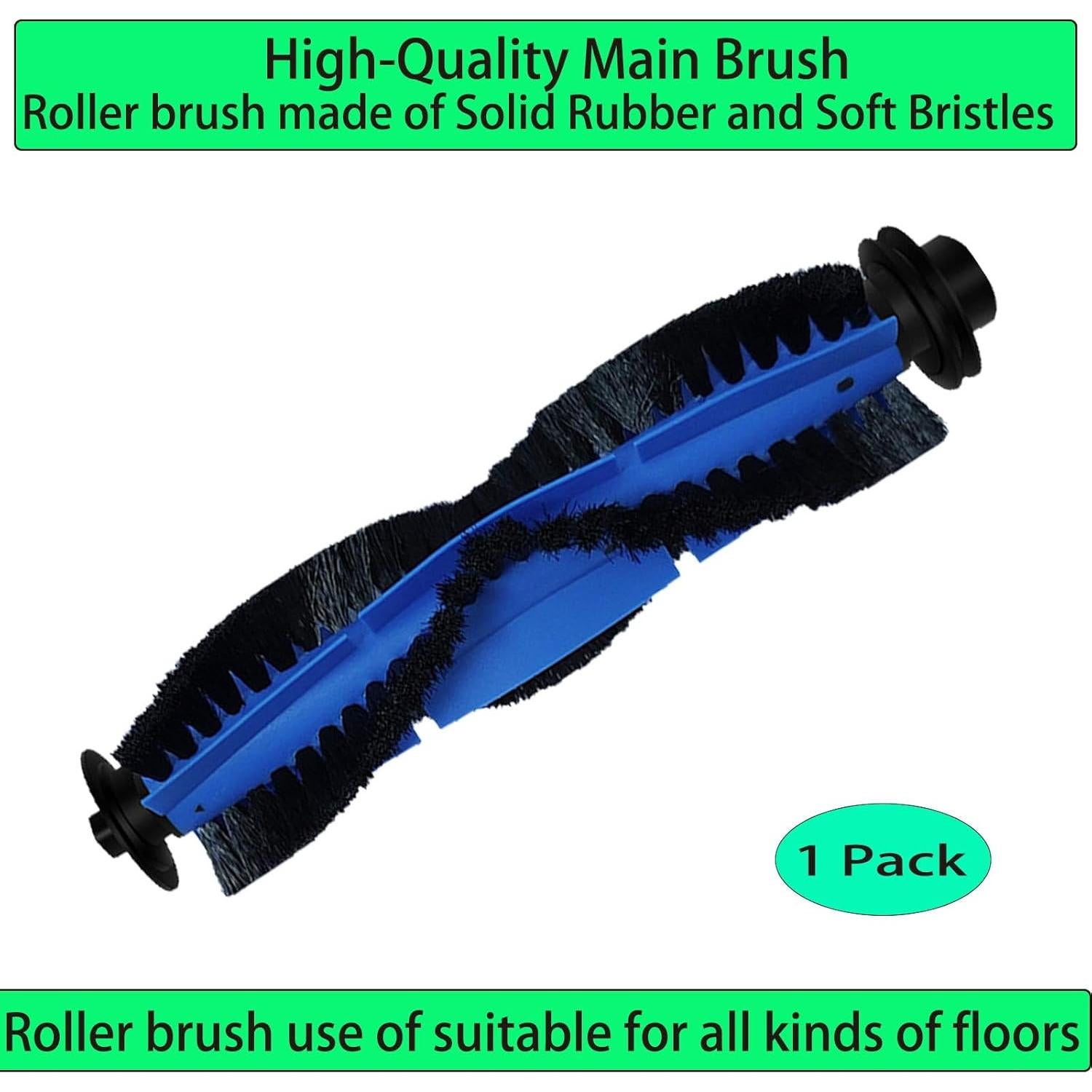 Accesorios de Repuesto Eufy RoboVac G40/G40+ - 1 Cepillo Principal, 4 Laterales, 2 Filtros HEPA, 2 Paños