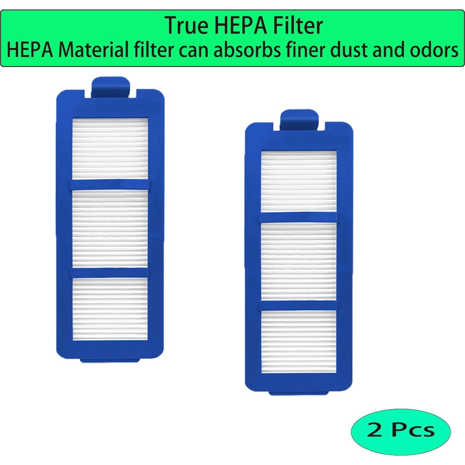 Accesorios de Repuesto Eufy RoboVac G40/G40+ - 1 Cepillo Principal, 4 Laterales, 2 Filtros HEPA, 2 Paños