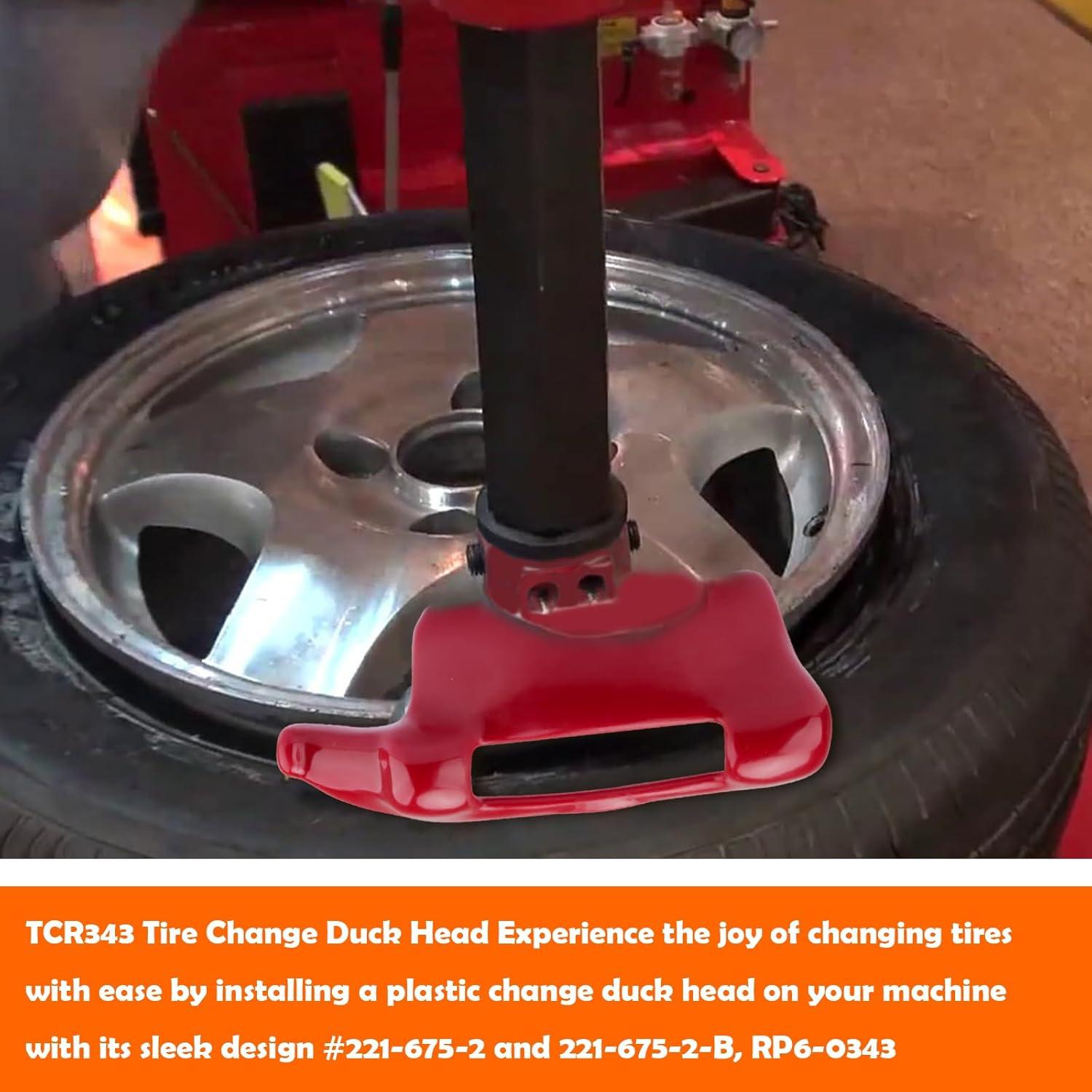 Cabezal de Pato Earthtec TCR343 para Cambiador de Neumáticos