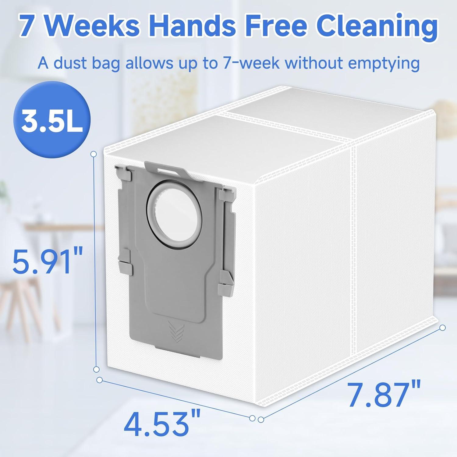 20 Bolsas de Polvo Q Revo para Aspiradora Roborock 3.5L