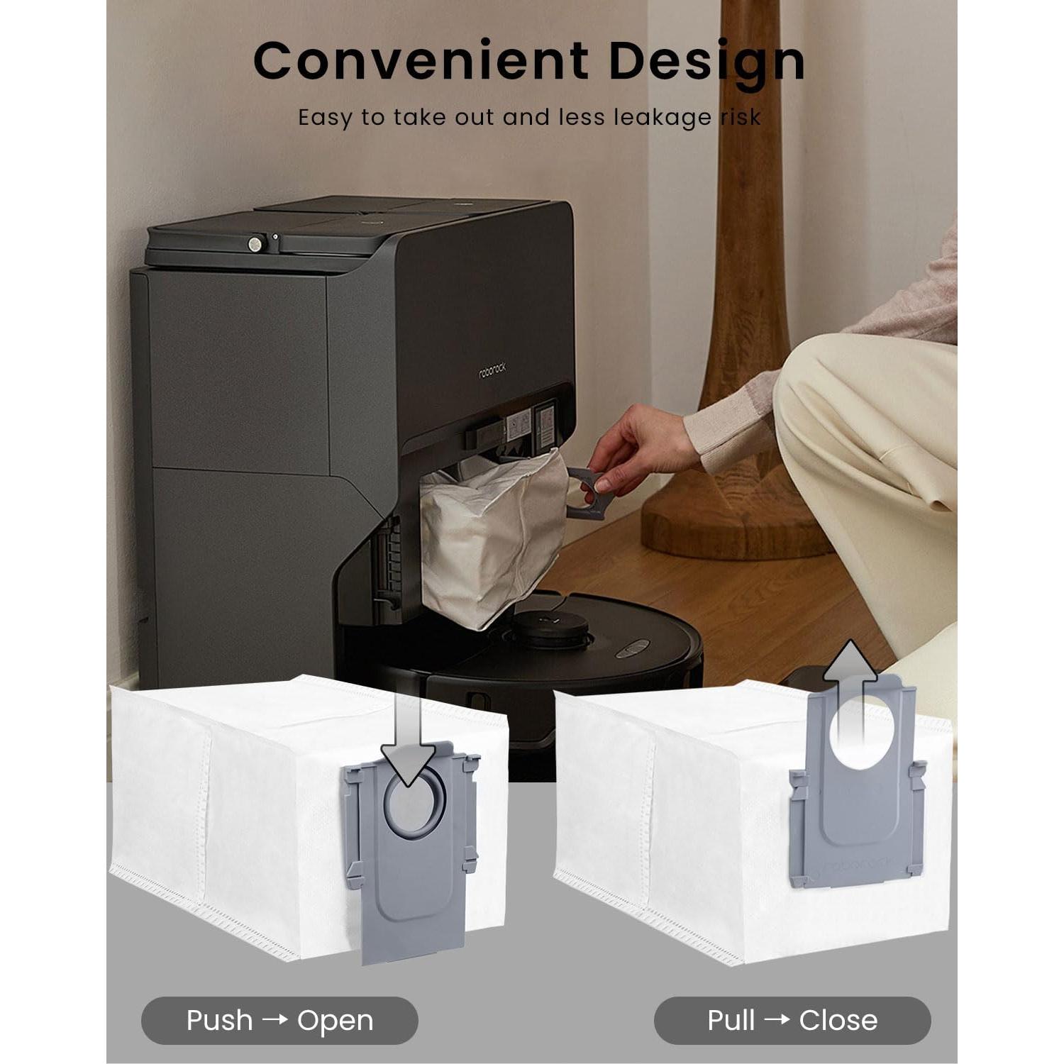 Bolsa de Polvo Desechable Rrochio 2.7L para Aspiradoras QRevo