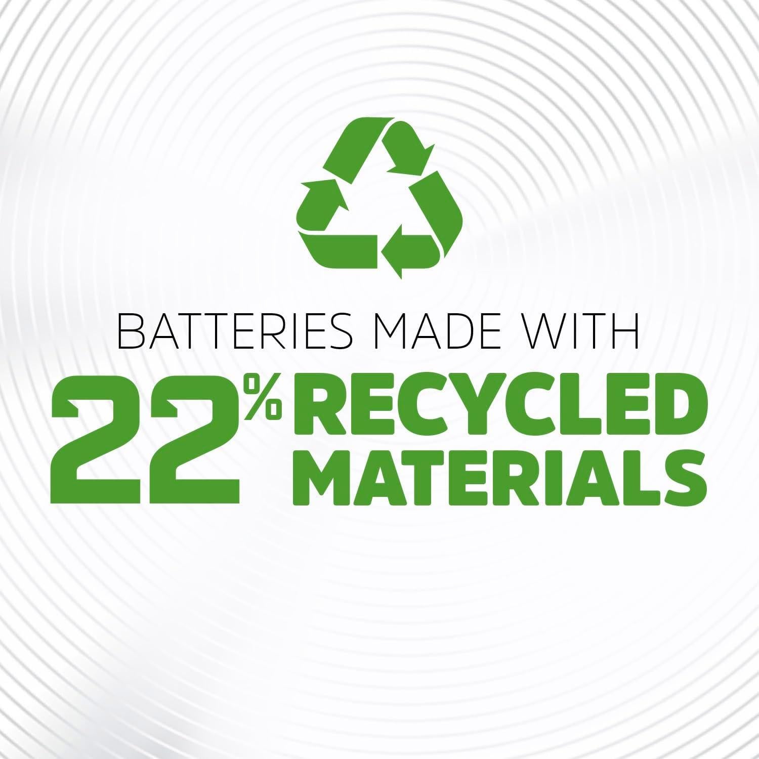 Baterías Recargables AA Energizer 16 Piezas NiMH Ecológicas