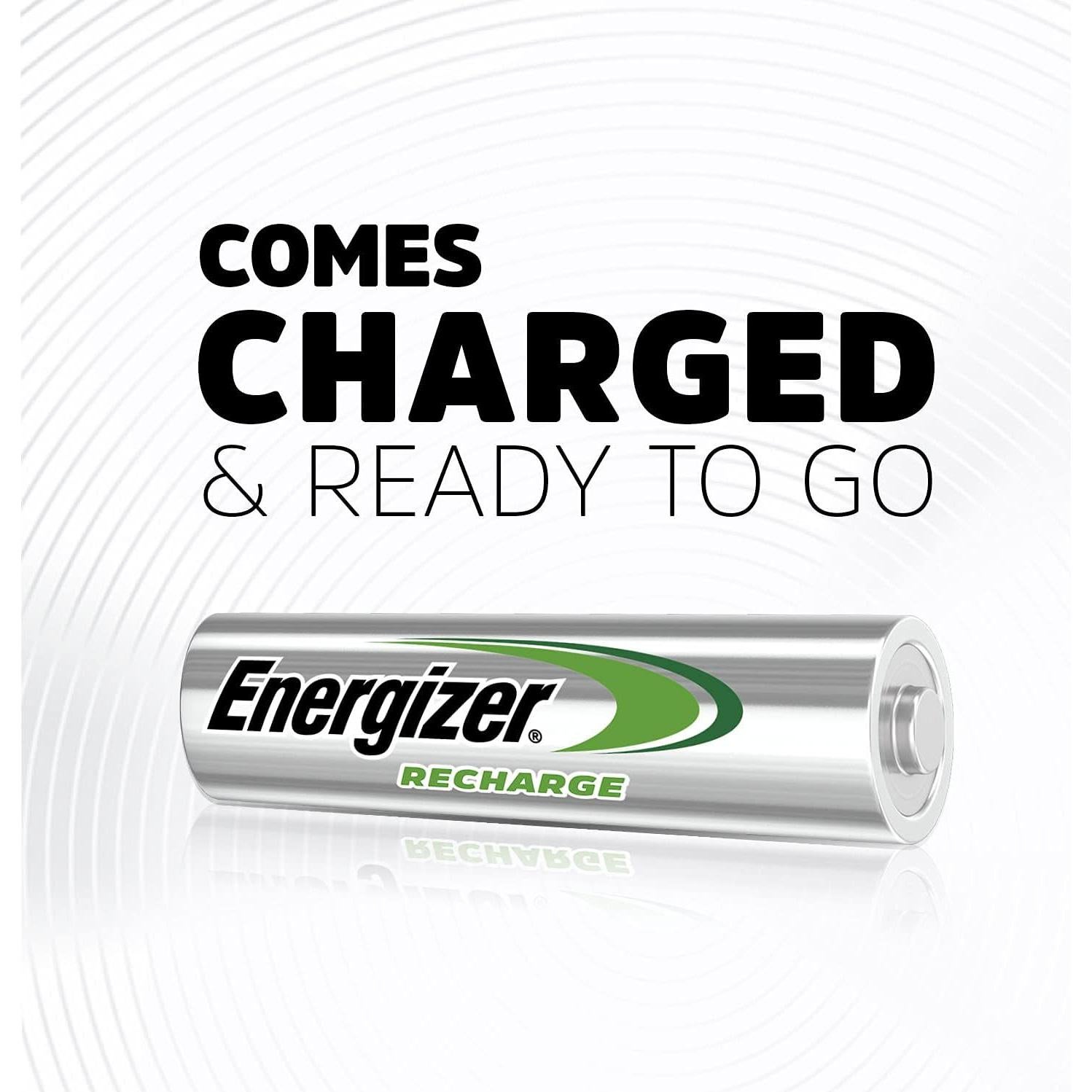 Baterías Recargables AA Energizer 16 Piezas NiMH Ecológicas