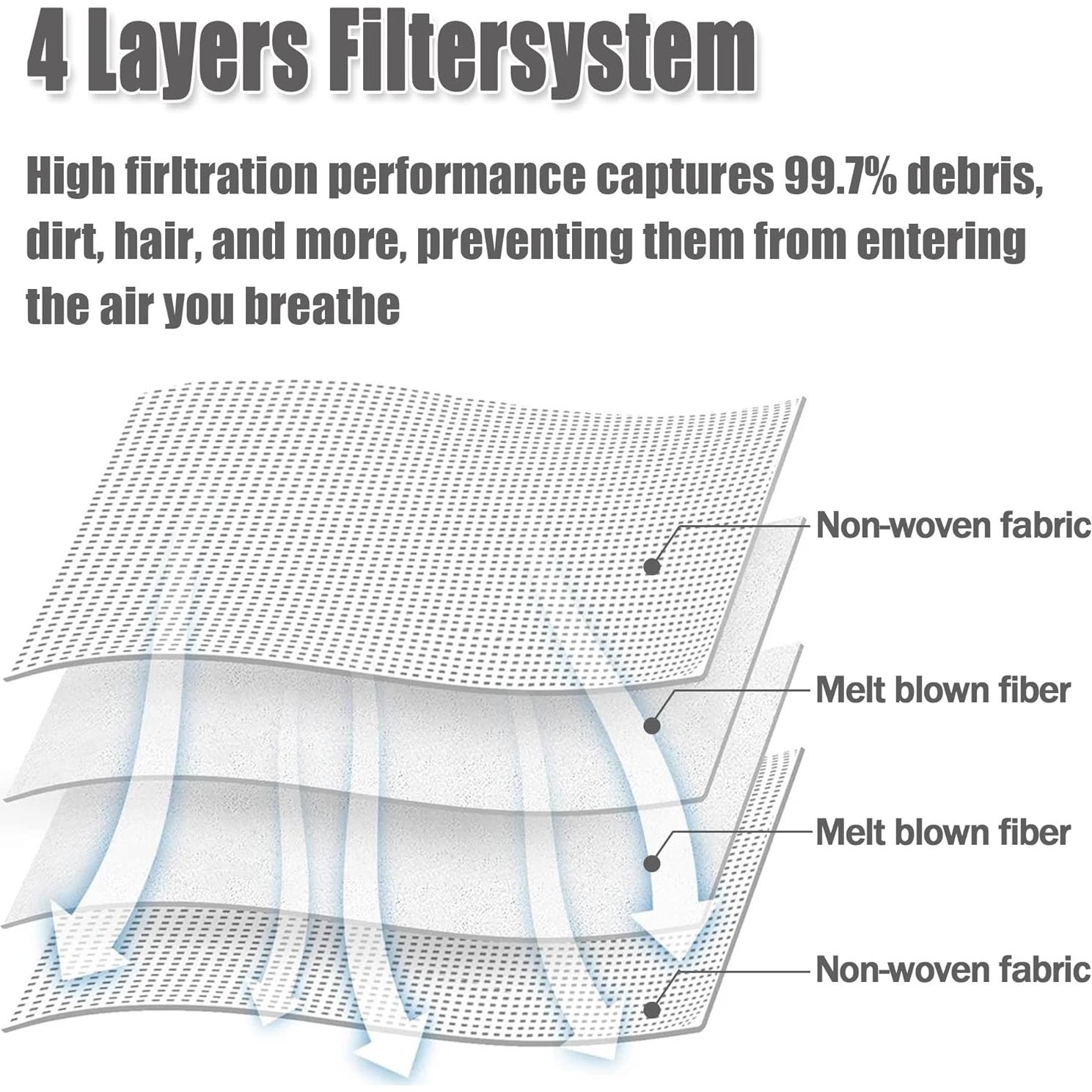 8 Bolsas de Polvo Compatibles Roborock QRevo 3L Alta Eficiencia