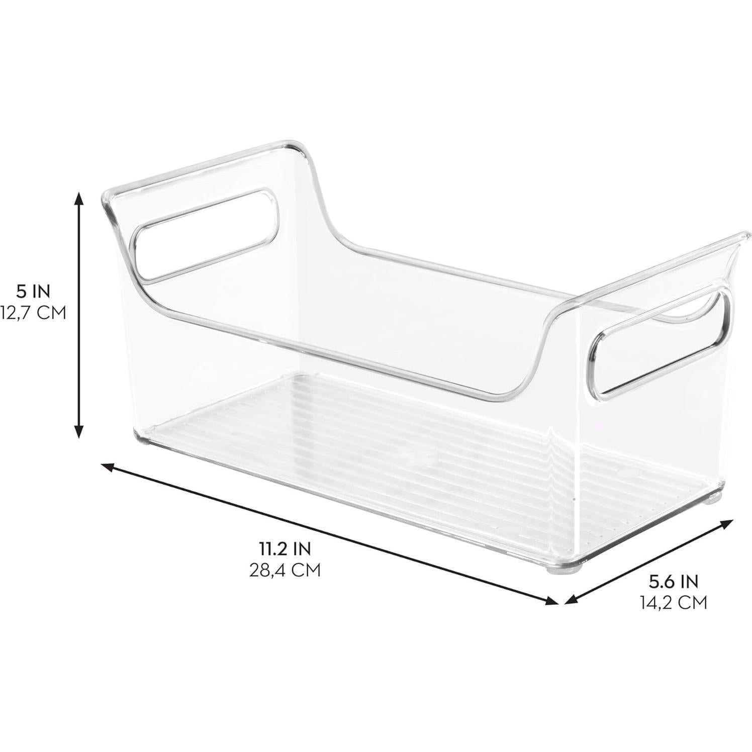 Contenedor de Almacenamiento iDesign 72530 para Refrigerador 14x28.6 cm
