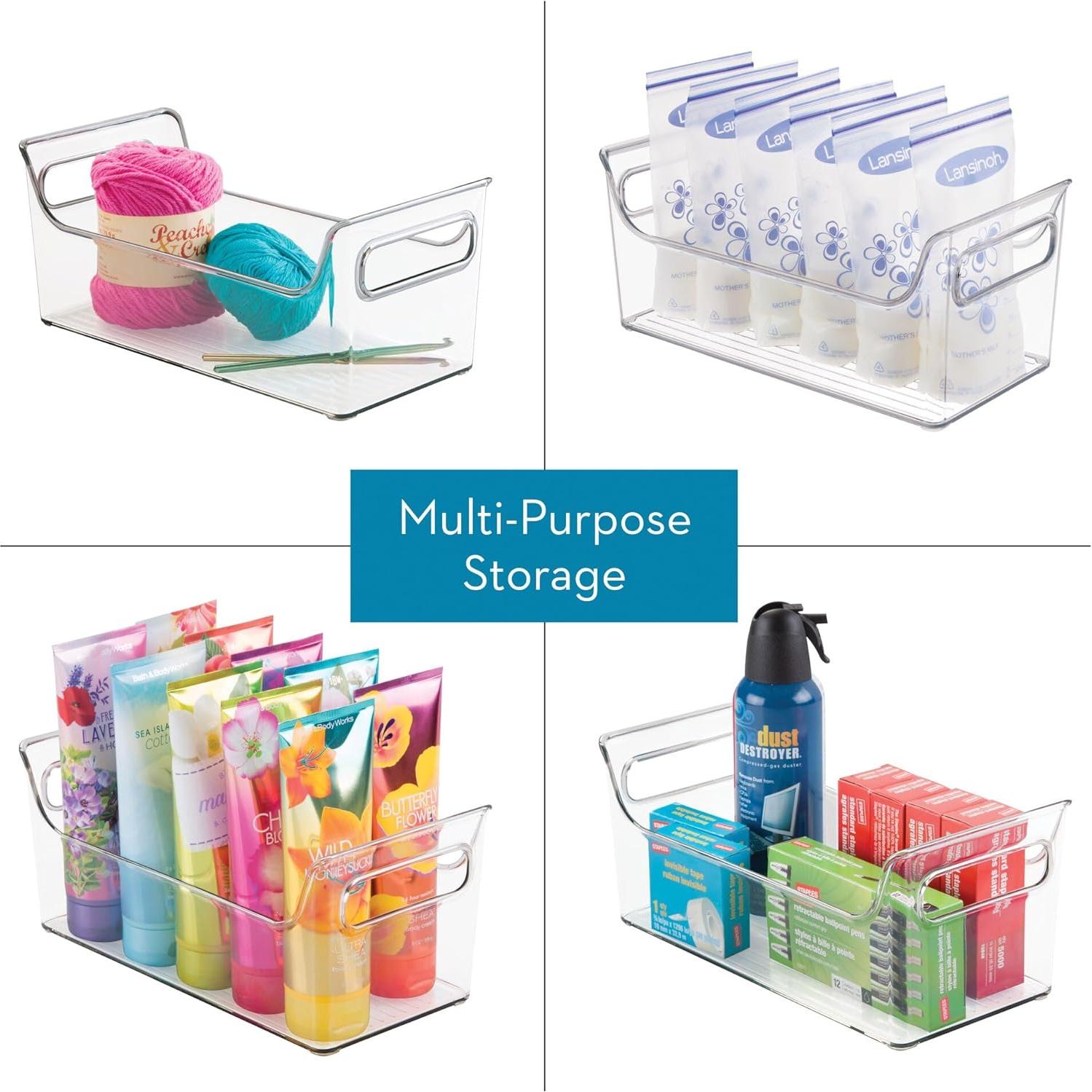 Contenedor de Almacenamiento iDesign 72530 para Refrigerador 14x28.6 cm