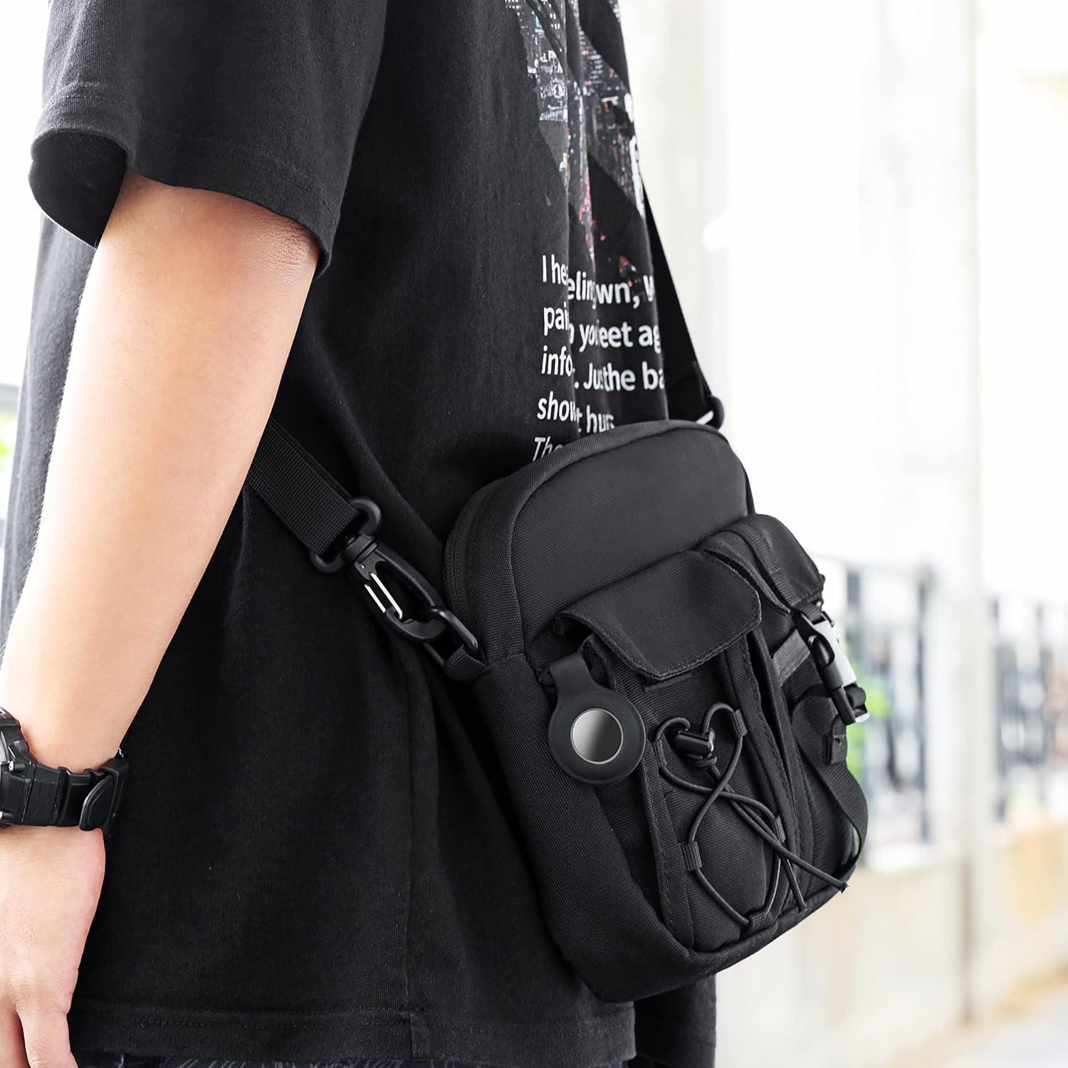 Clip de Silicona KW-Commerce para Apple AirTag - Negro