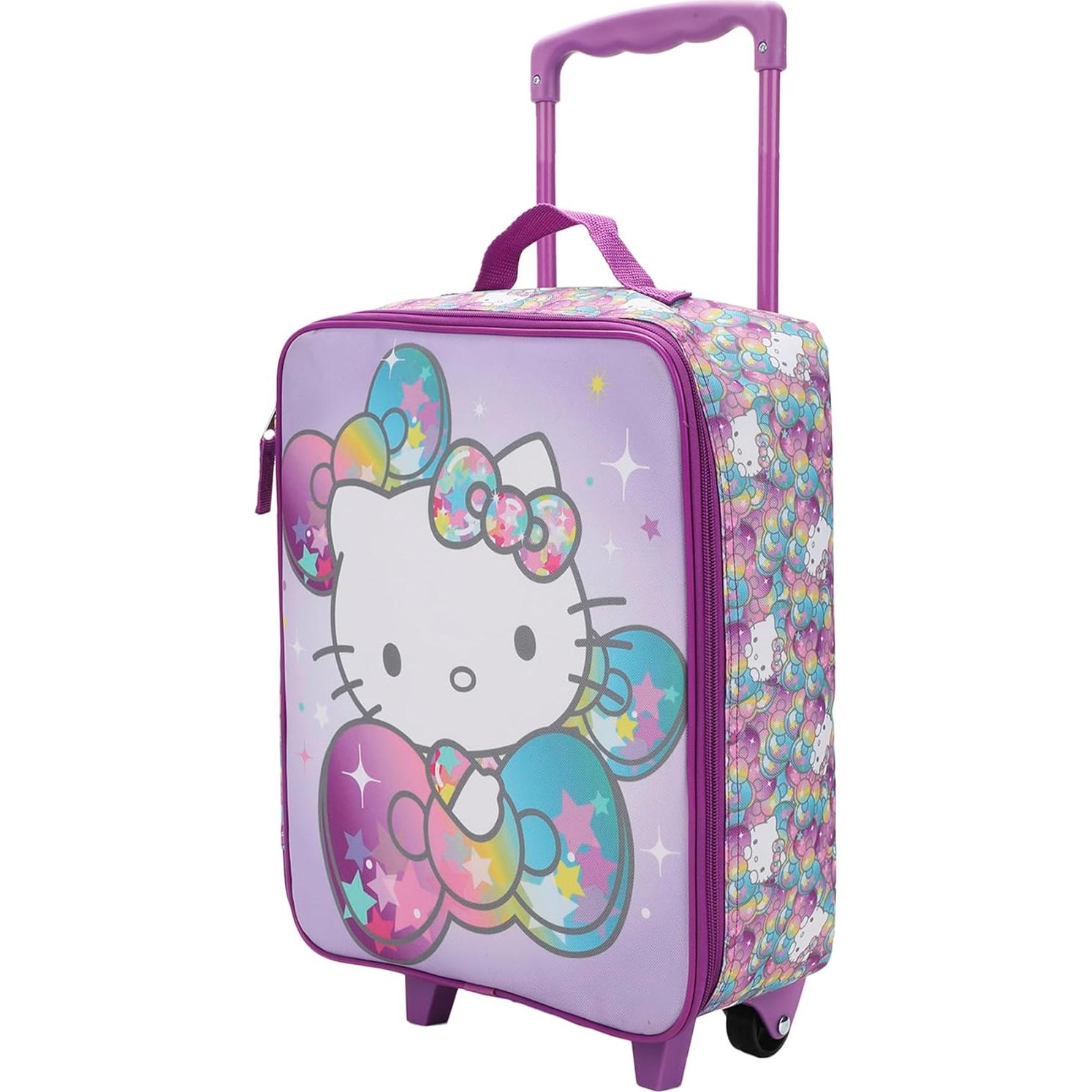 Set de Viaje Hello Kitty Starshine 3 Piezas Maletín y Duffle
