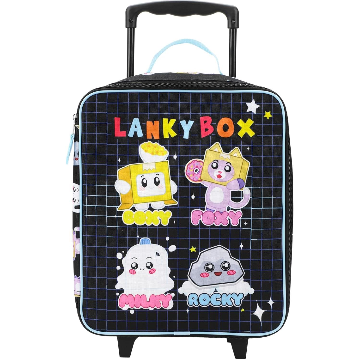 Conjunto de Viaje LankyBox Bioworld 4 Piezas con Maleta 35.56 cm