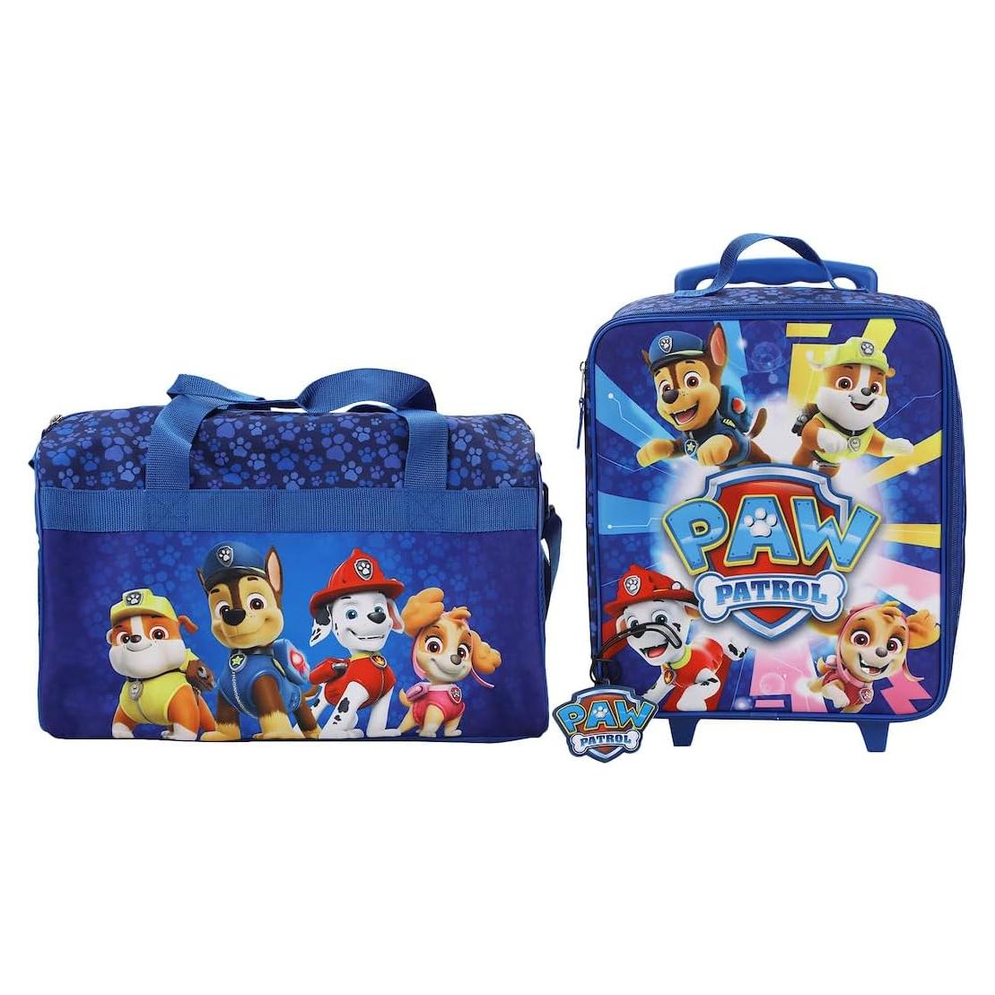 Set de Viaje Paw Patrol 3 Piezas Maleta y Bolsa 35.56 cm