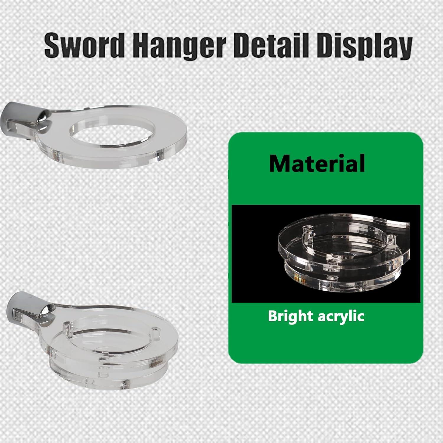 Soporte de pared para sable de luz KAFENDA Hs001 Acrílico