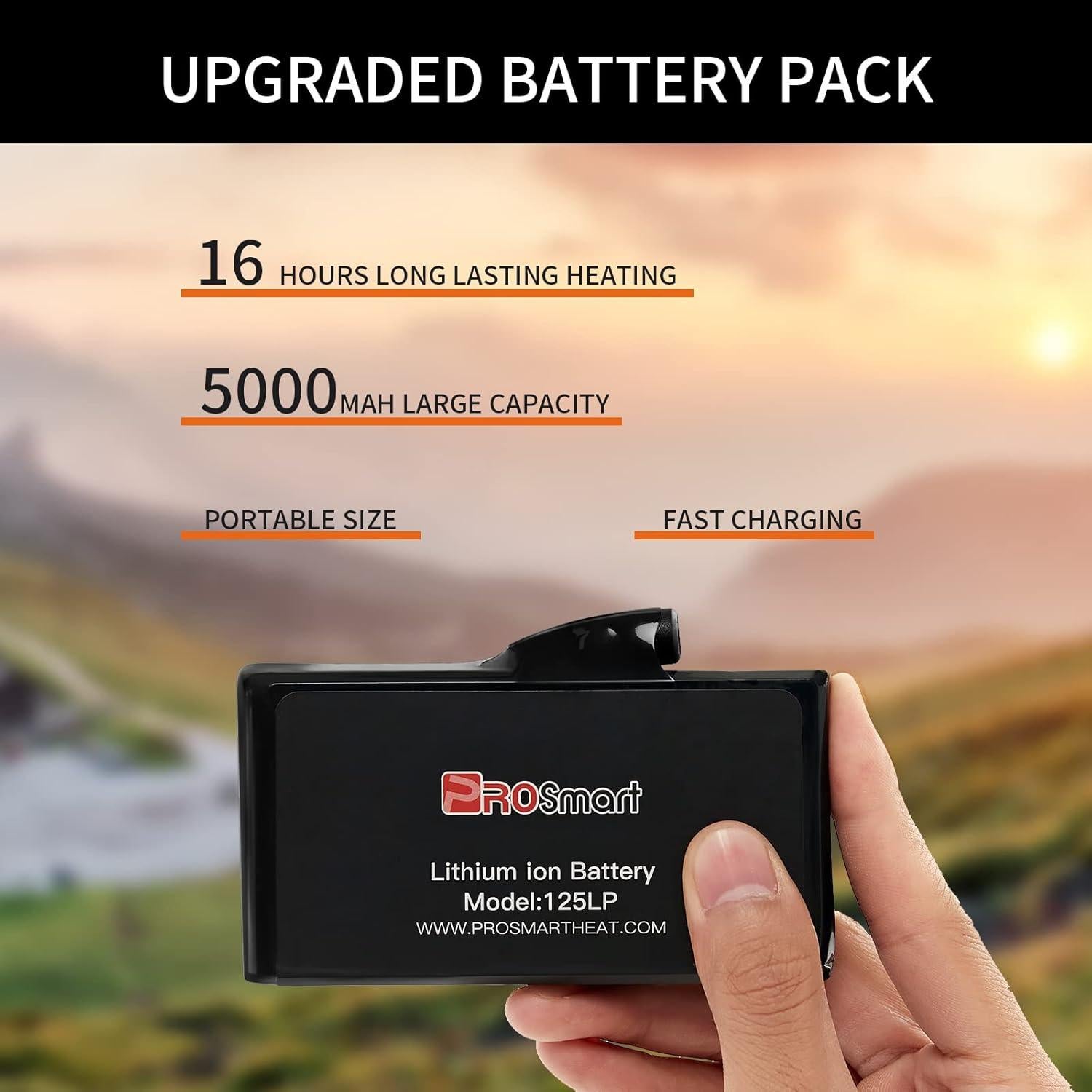 Chaqueta Térmica Recargable PROSmart para Mujeres - Impermeable 12V