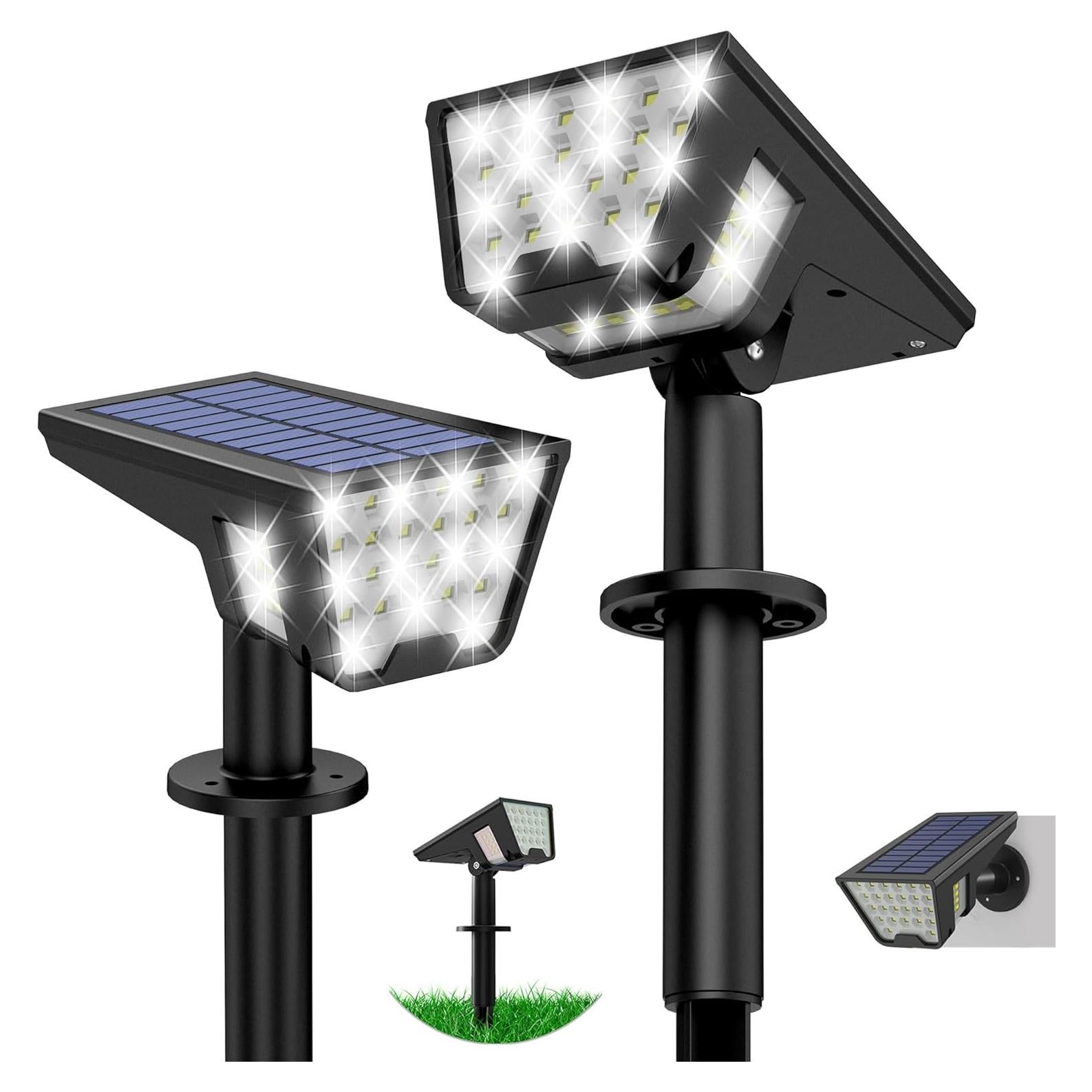 Focos Solares Latband A04-01 53 LEDs IP65 2 Paquete