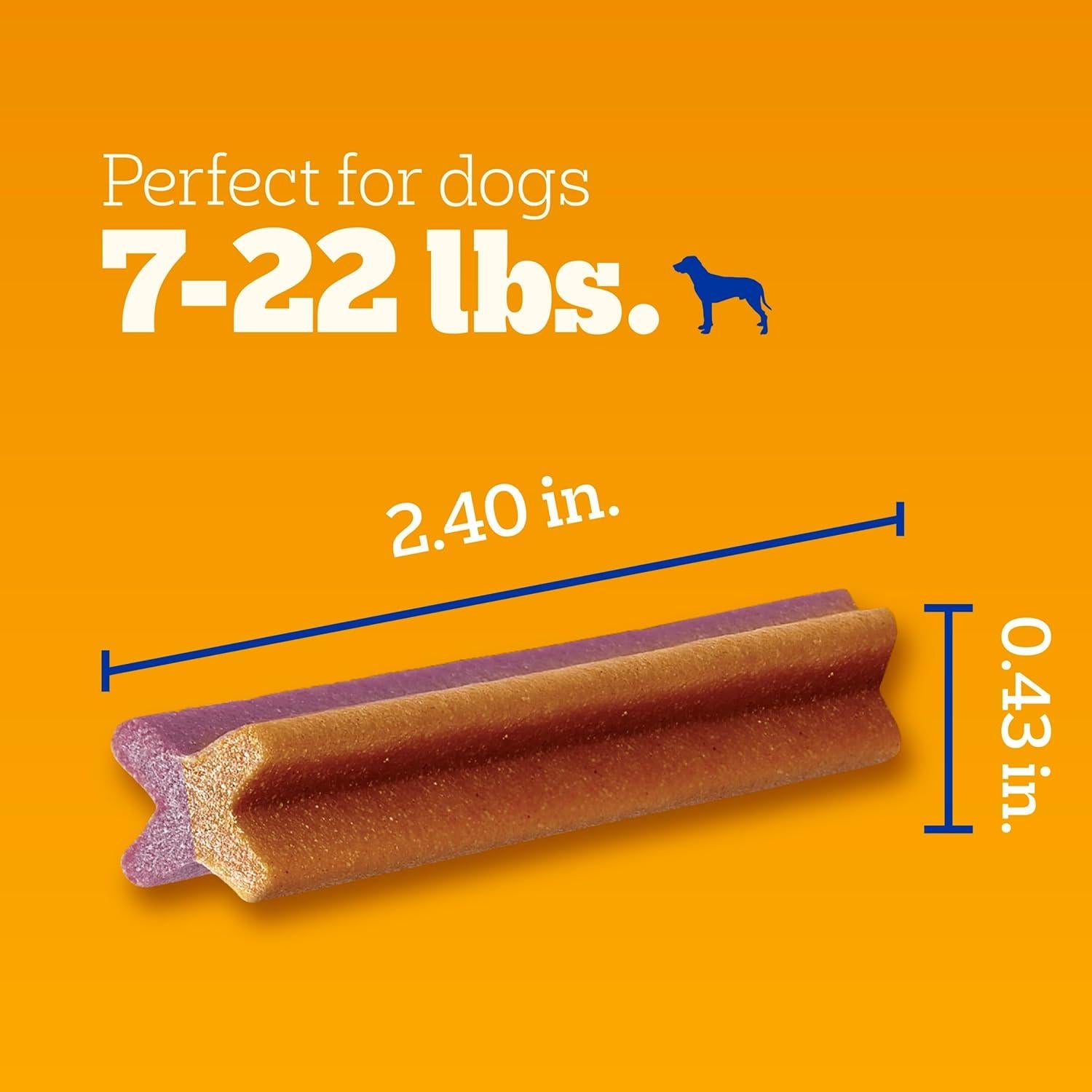 Pedigree Dentastix Doble Sabor Tocino y Pollo 503.5 g