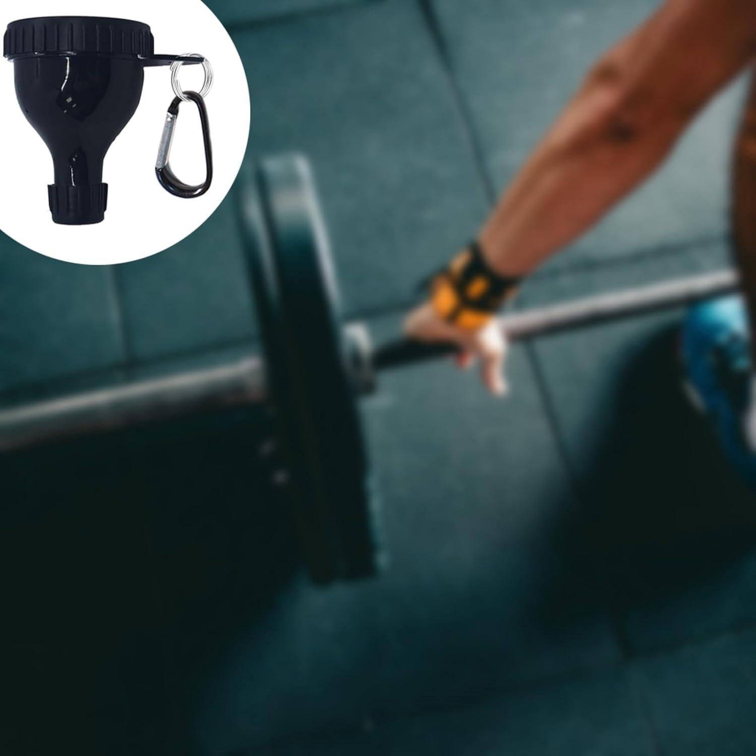 Contenedor de Polvo de Proteína 50ml FORESRUM 2 Pack con Embudo