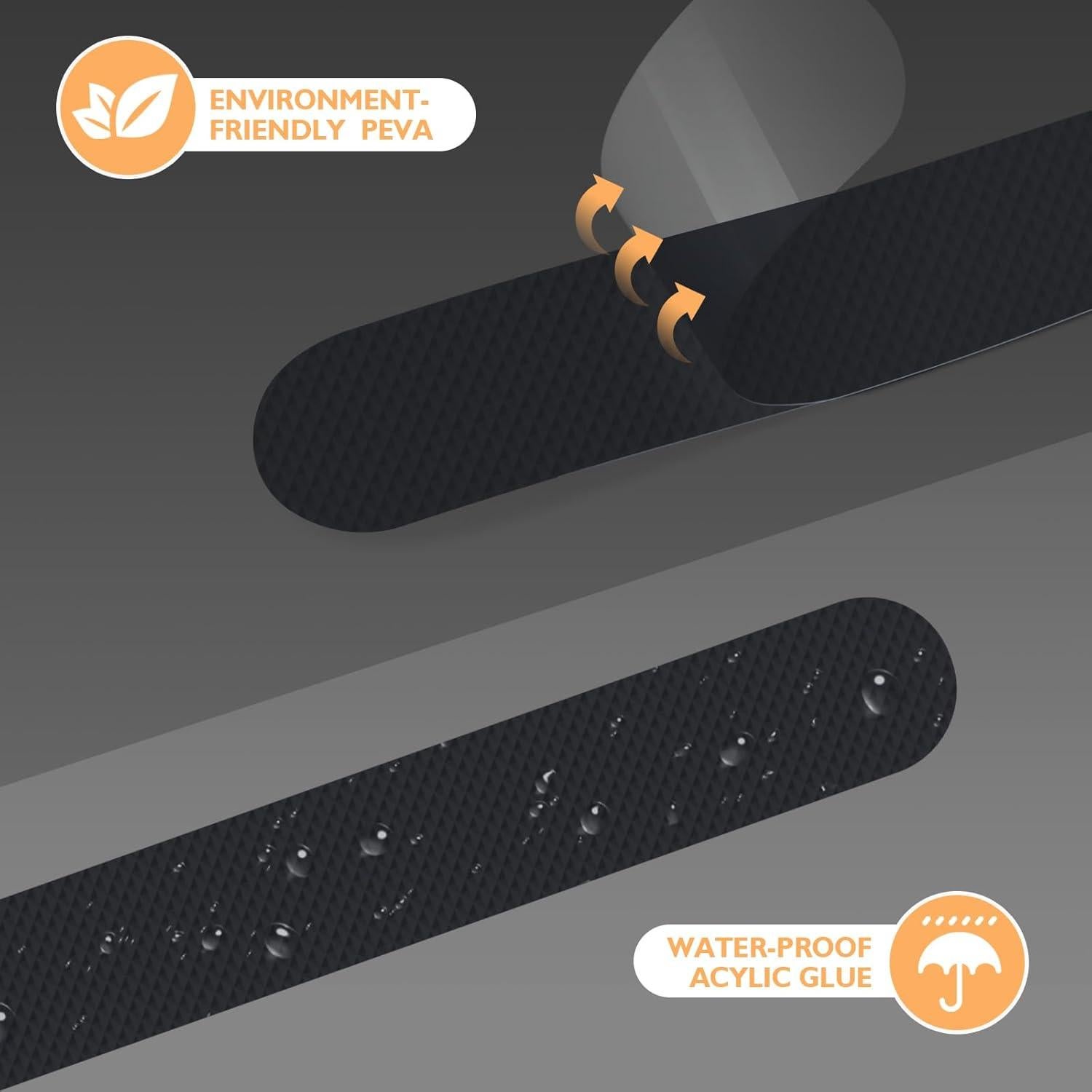 Pegatinas Antideslizantes Nodirz 24 PCS para Baño Seguridad