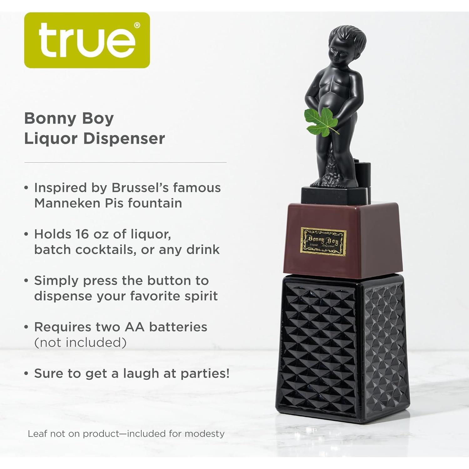 Dispensador de Licor True Bonny Boy 0.47L para Bar en Casa