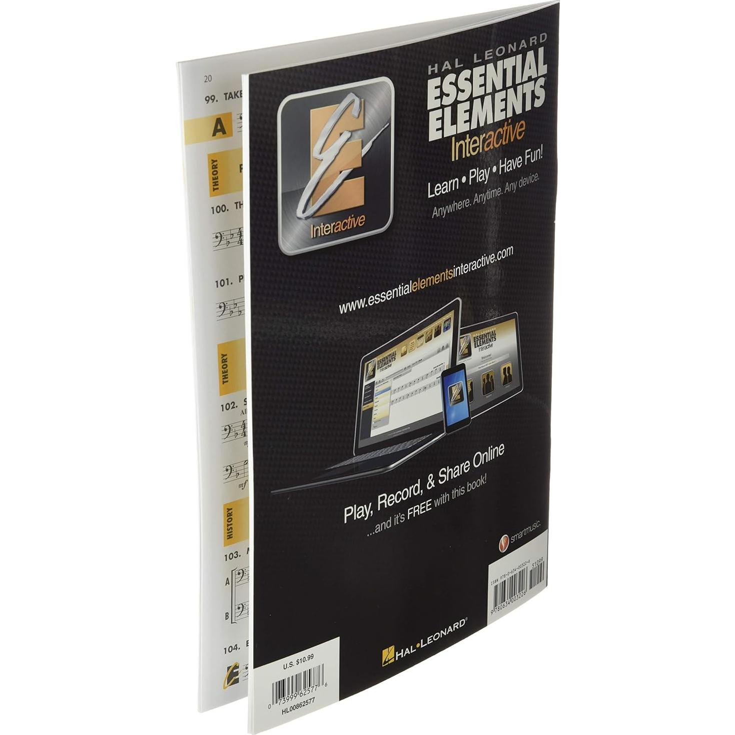 Essential Elements for Band – Trombone Book 1 with EEi | Beginner Trombone Sheet Music and Online Audio | Hal Leonard Essential Elements Series