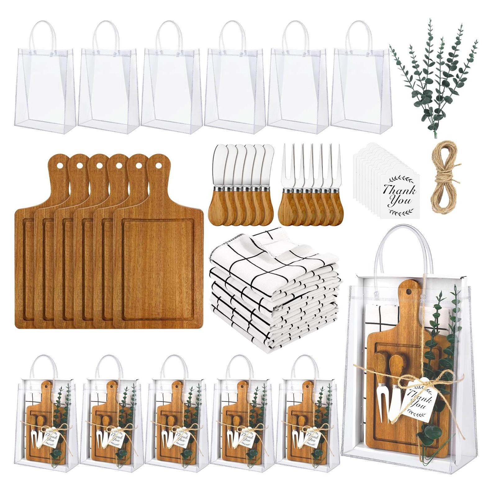 Set de Premios para Baby Shower Kochorie - 6 Tableros de Queso y Accesorios