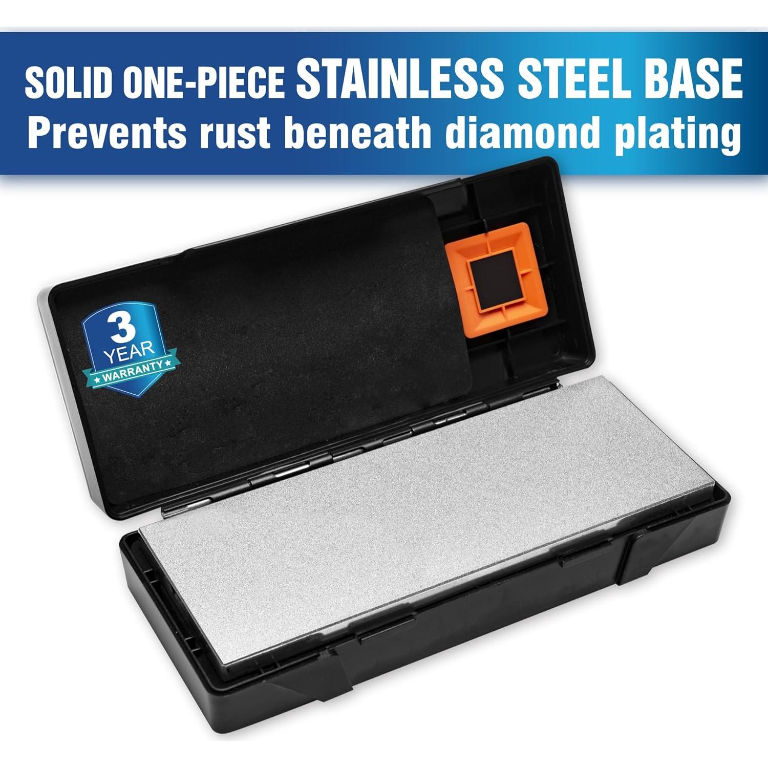 Piedra de Afilar de Diamante Doble Cara SHARPAL 162N 20.3x7.6cm