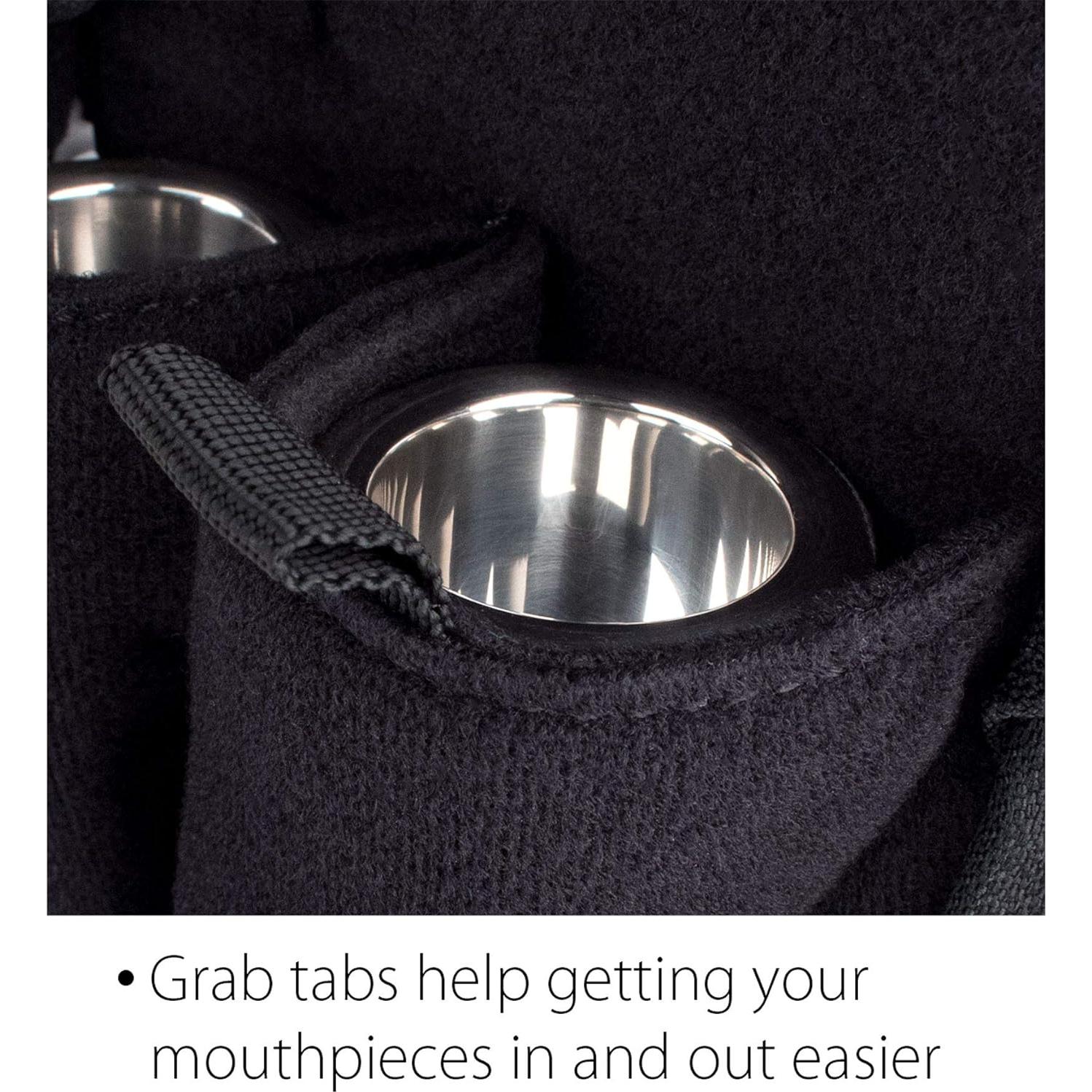 Funda para Boquilla de Trombón Doble Protec Negra