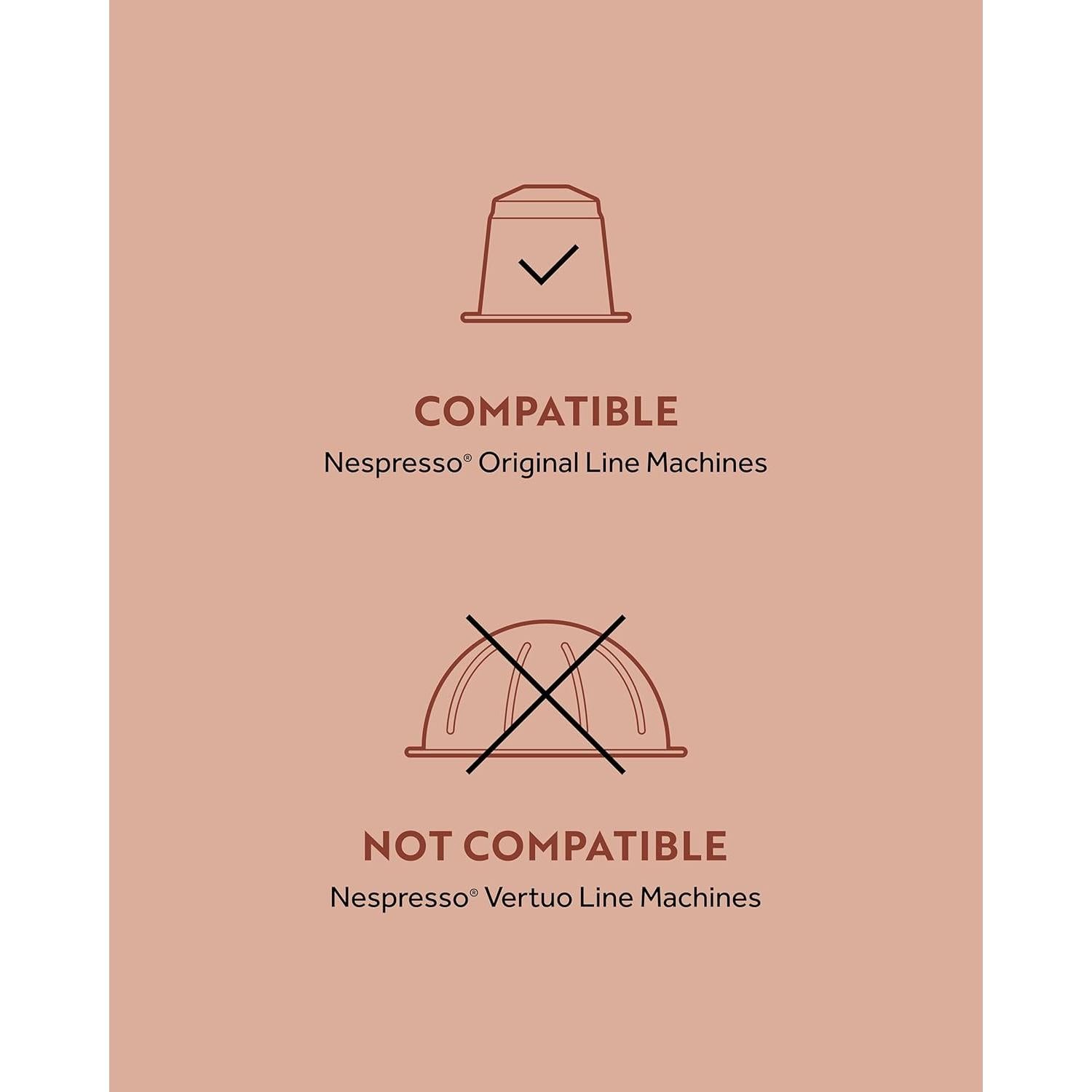 Cápsulas de Café Espresso Saborizadas Rosso Café - 80 Unidades