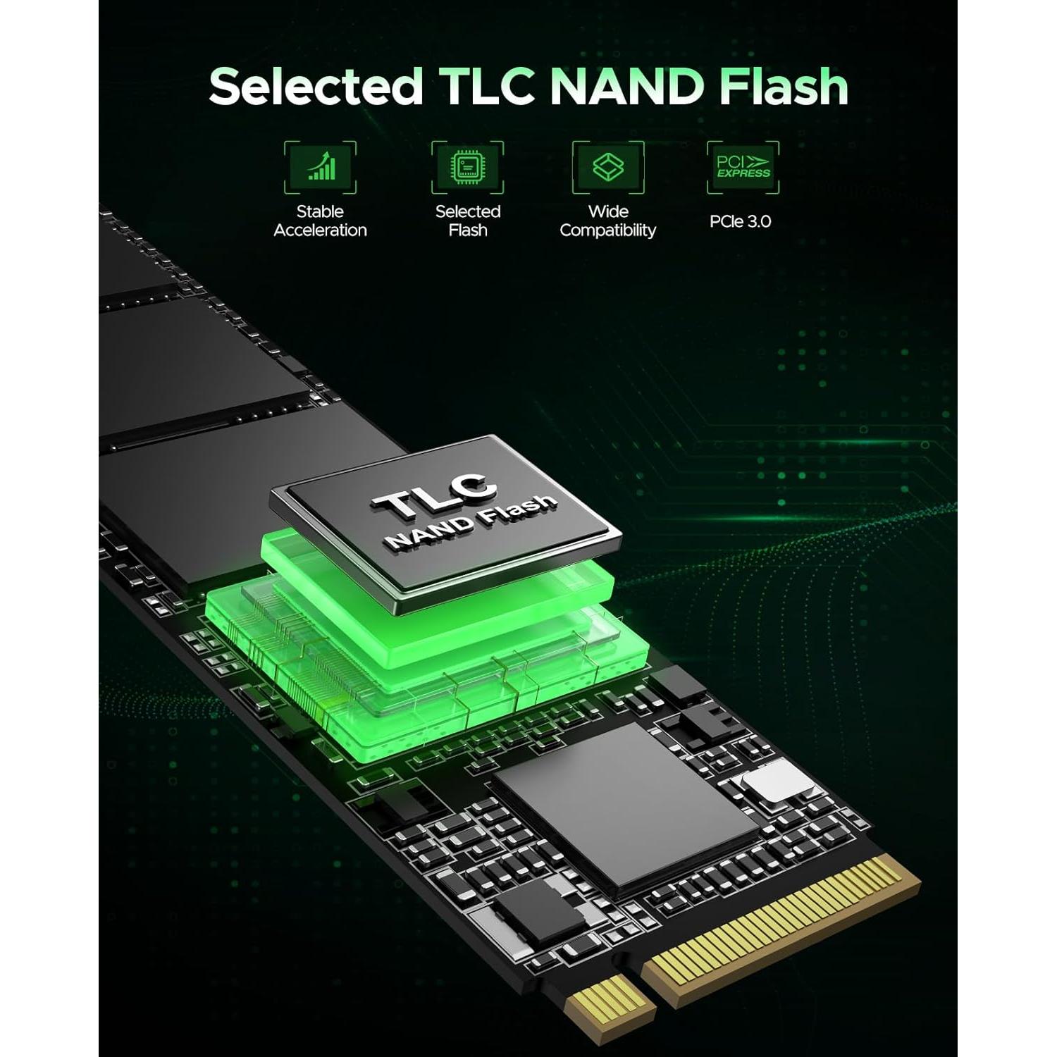 ORICO 1TB M.2 NVMe SSD D10 PCIe Gen3x4 3600MB/s