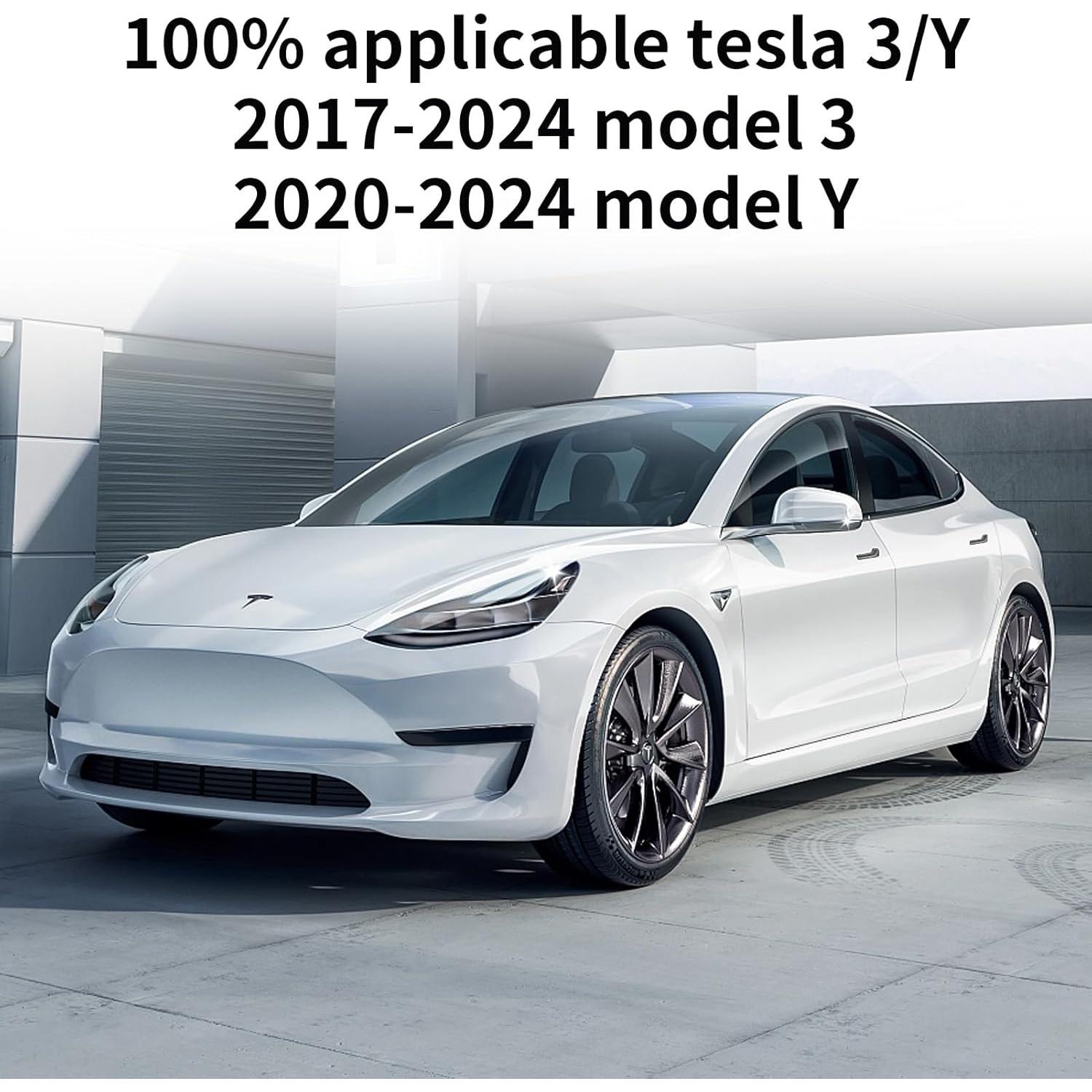 Cubierta de Manija de Puerta Femibon para Tesla Model 3/Y 2017-2025