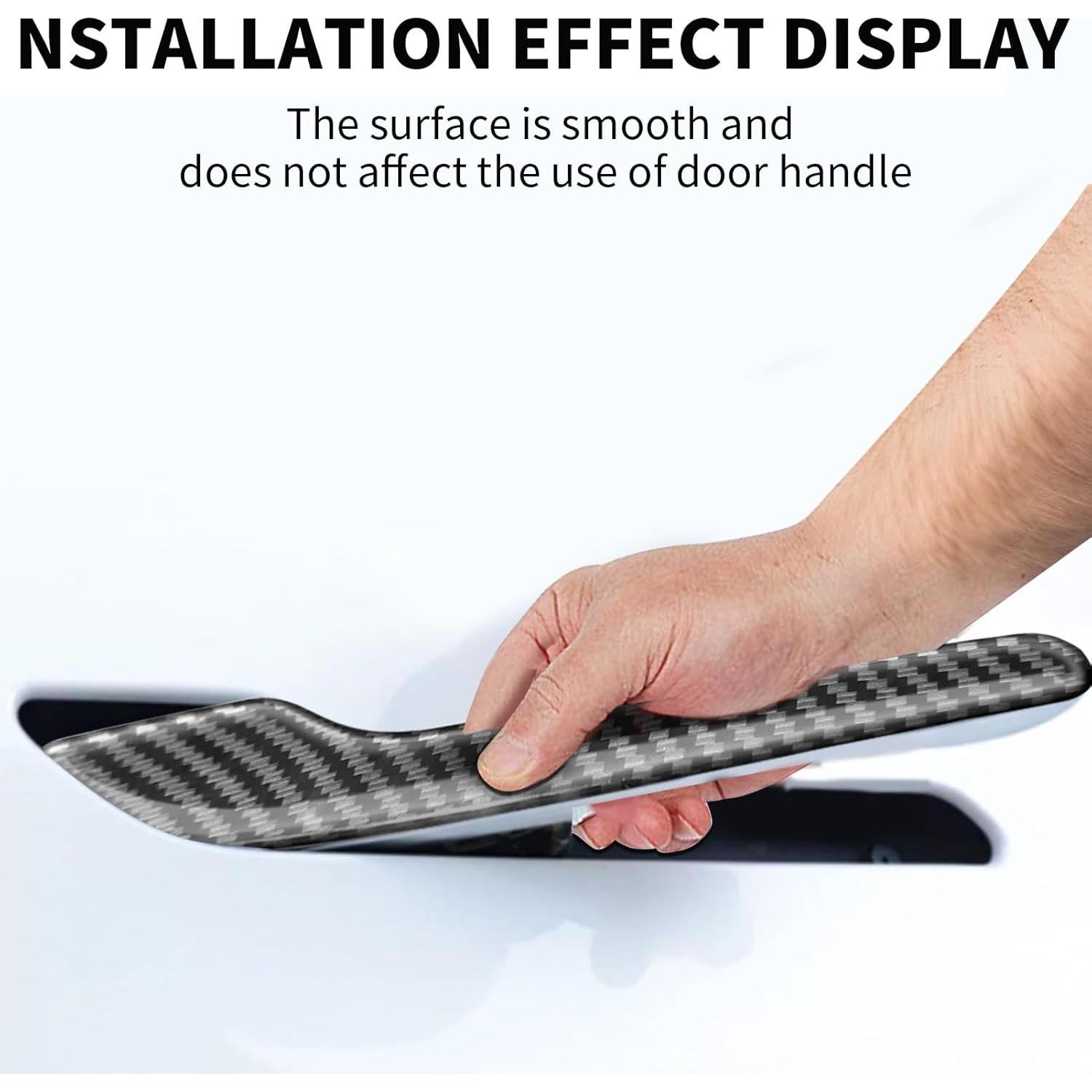 Cubierta de Manija de Puerta Femibon para Tesla Model 3/Y 2017-2025