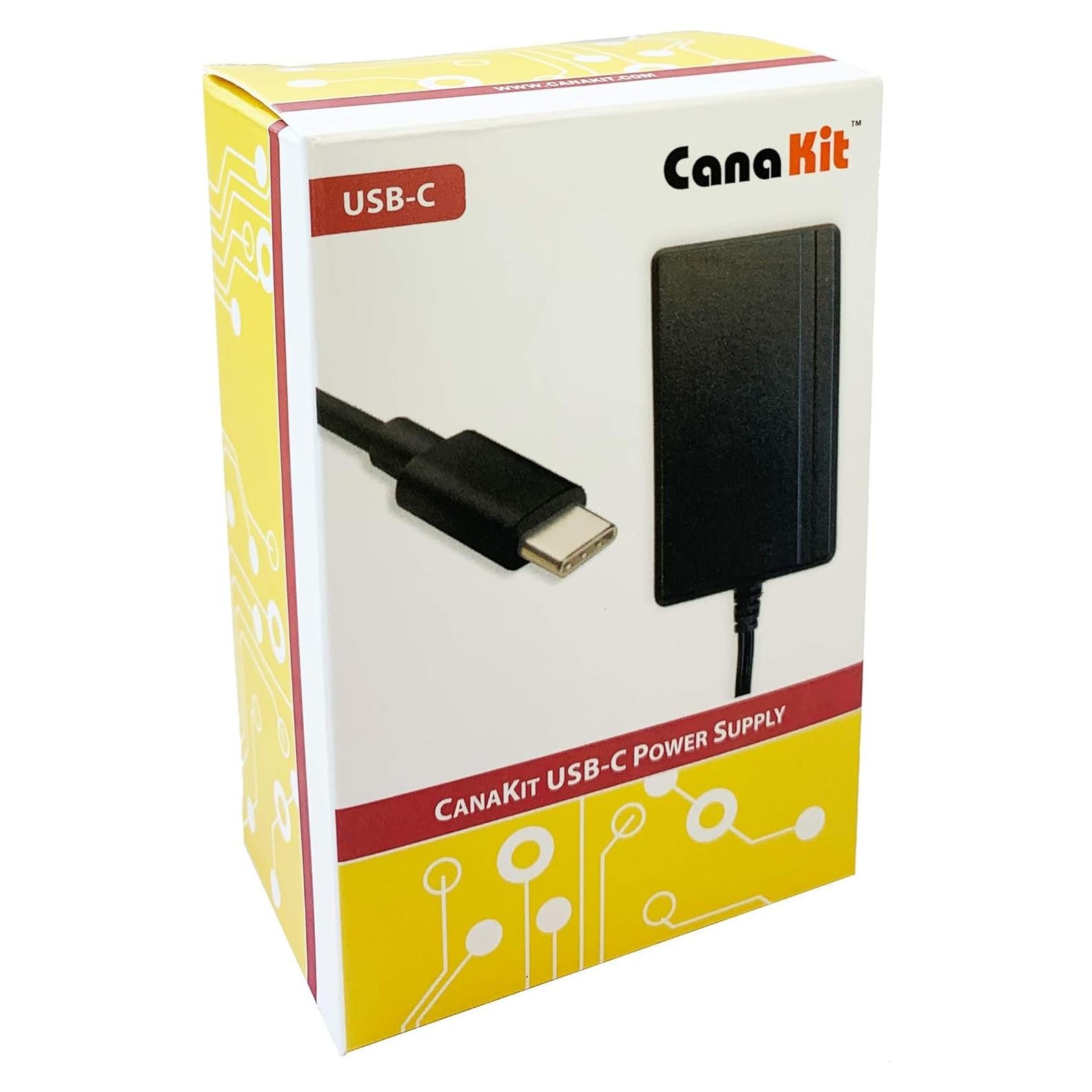 Fuente de Poder USB-C 3.5A CanaKit para Raspberry Pi 4