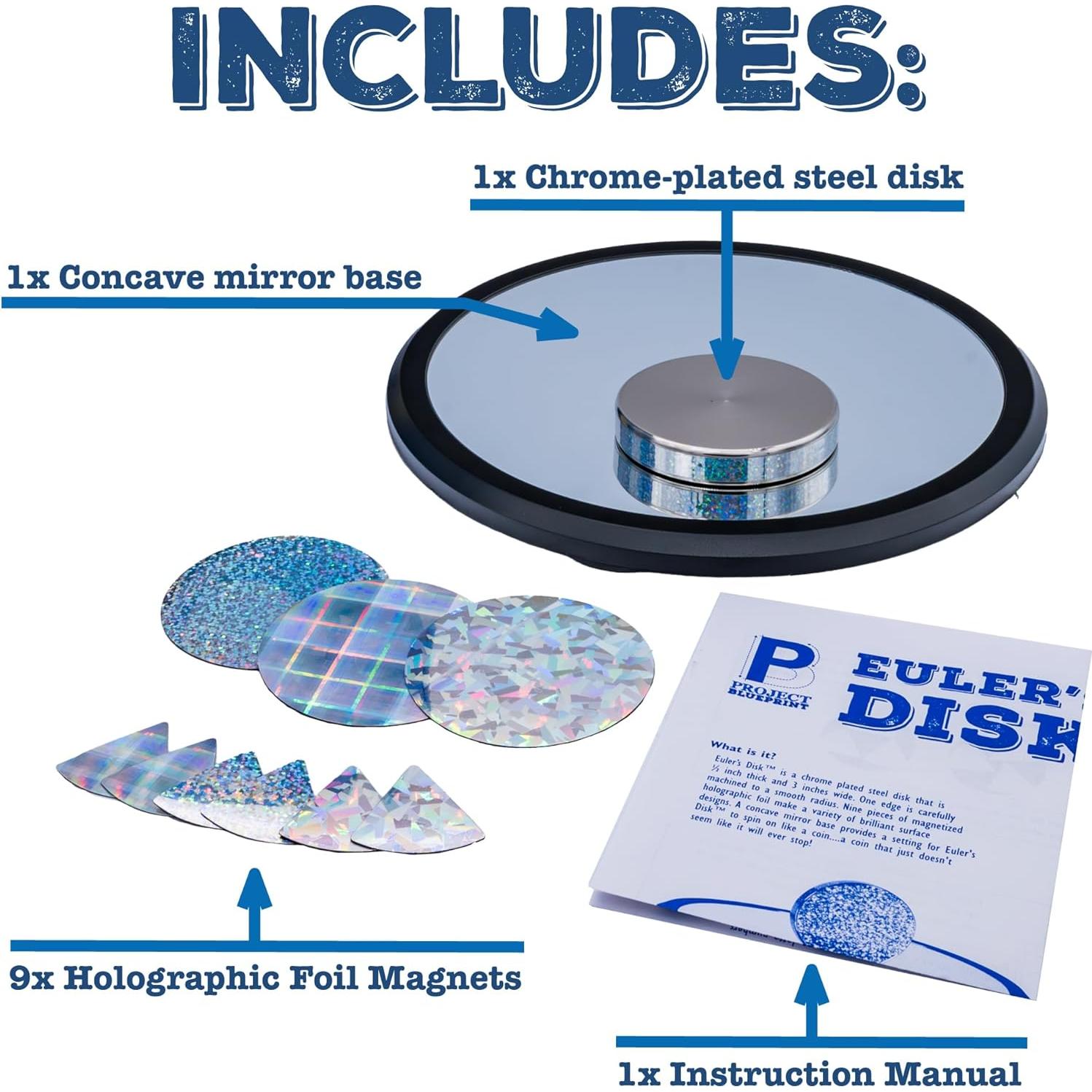 Disco de Euler Toysmith - Juguete educativo STEM 3"