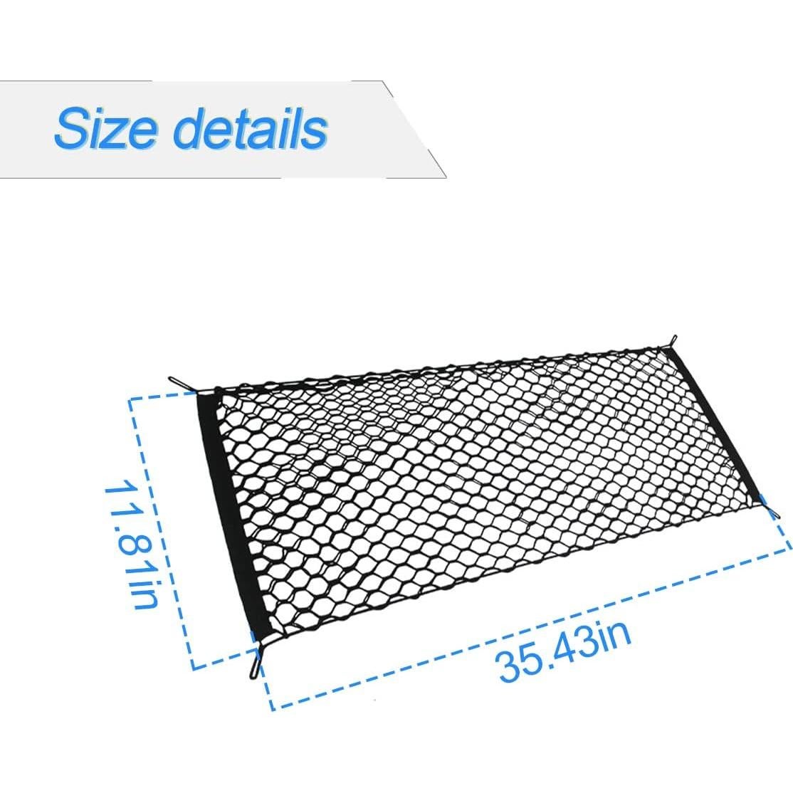 Red de Carga Trasera Hanemia 90x30 cm para Automóvil SUV