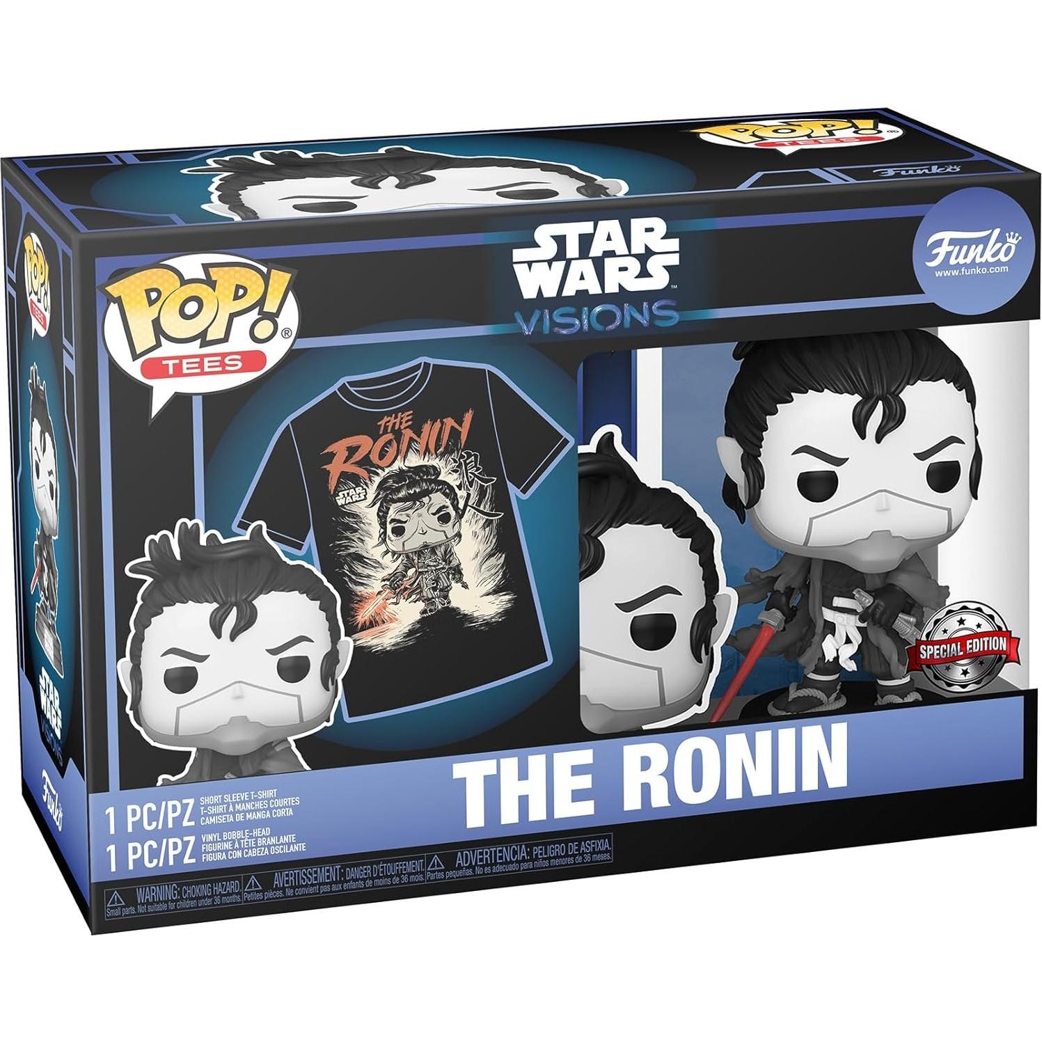 Funko Pop! & Tee: Tar Wars - Kyoto - Small - (S) - Star Wars - T-Shirt - Clothes with Collectable Vinyl Figure - Gift Idea - Toys and Short Sleeve Top for Adults Unisex Men and Women - Movies Fans