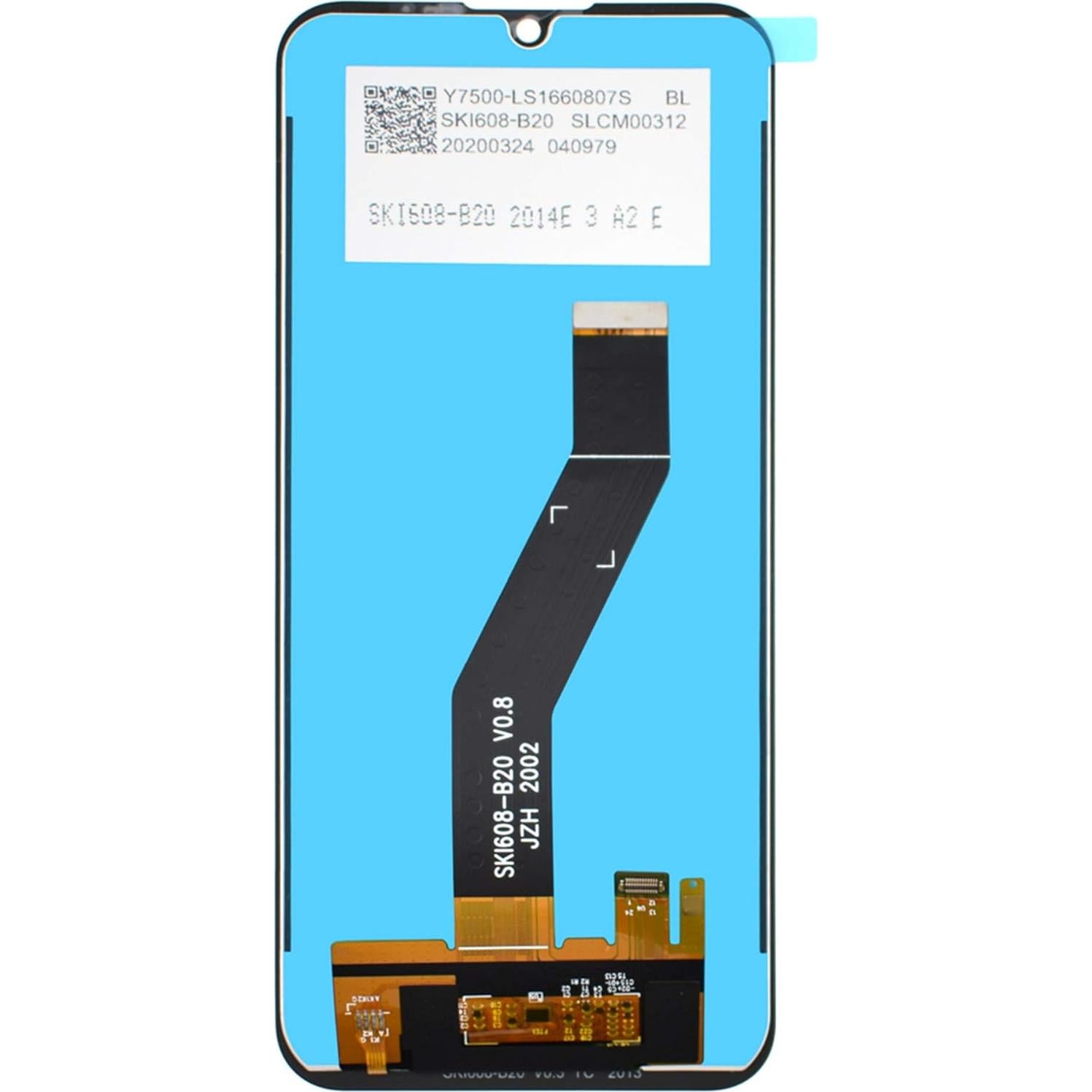 Pantalla LCD Táctil para Motorola Moto E6s 2020 Negro